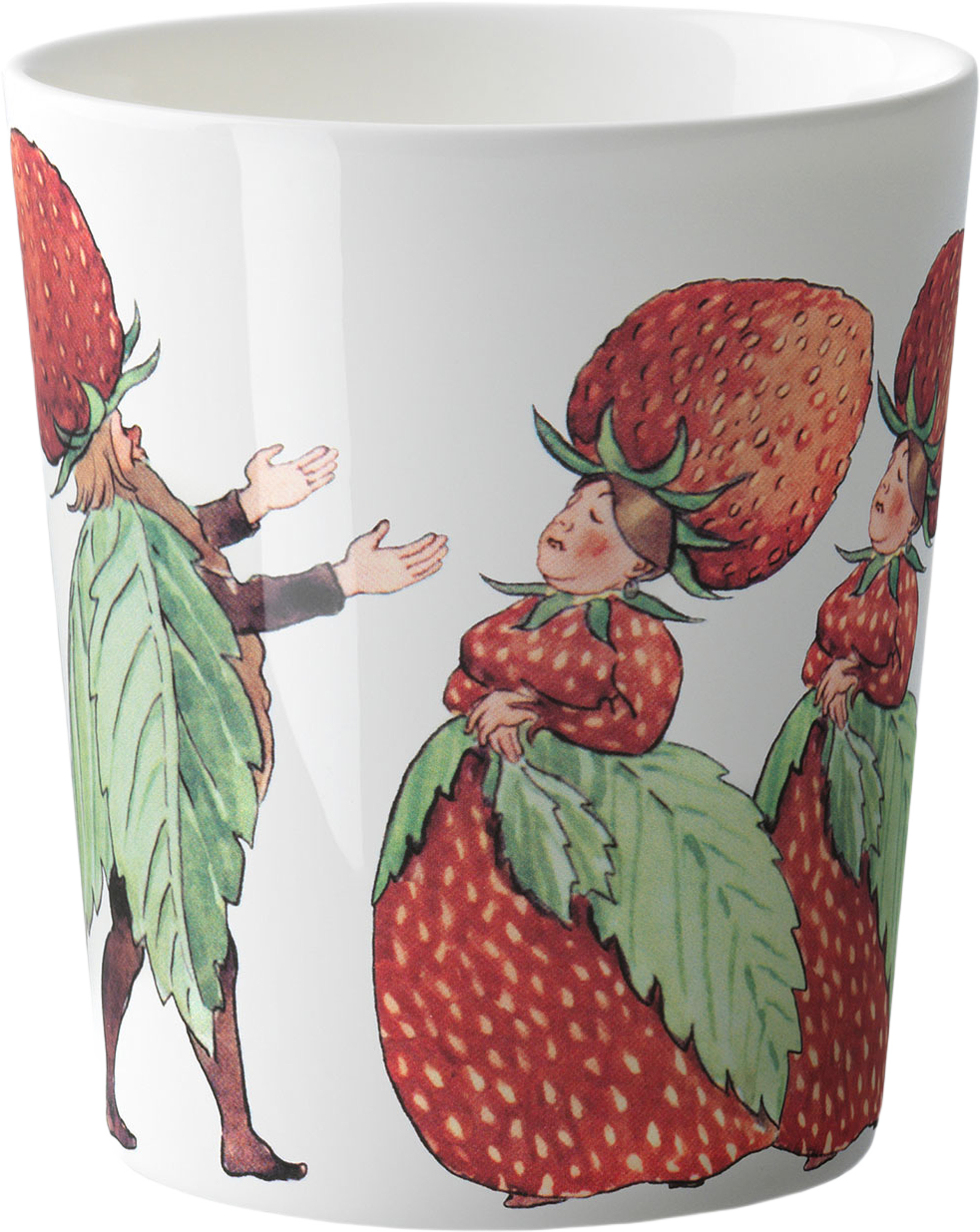 Elsa Beskow Mugg 28cl The Strawberry Family
