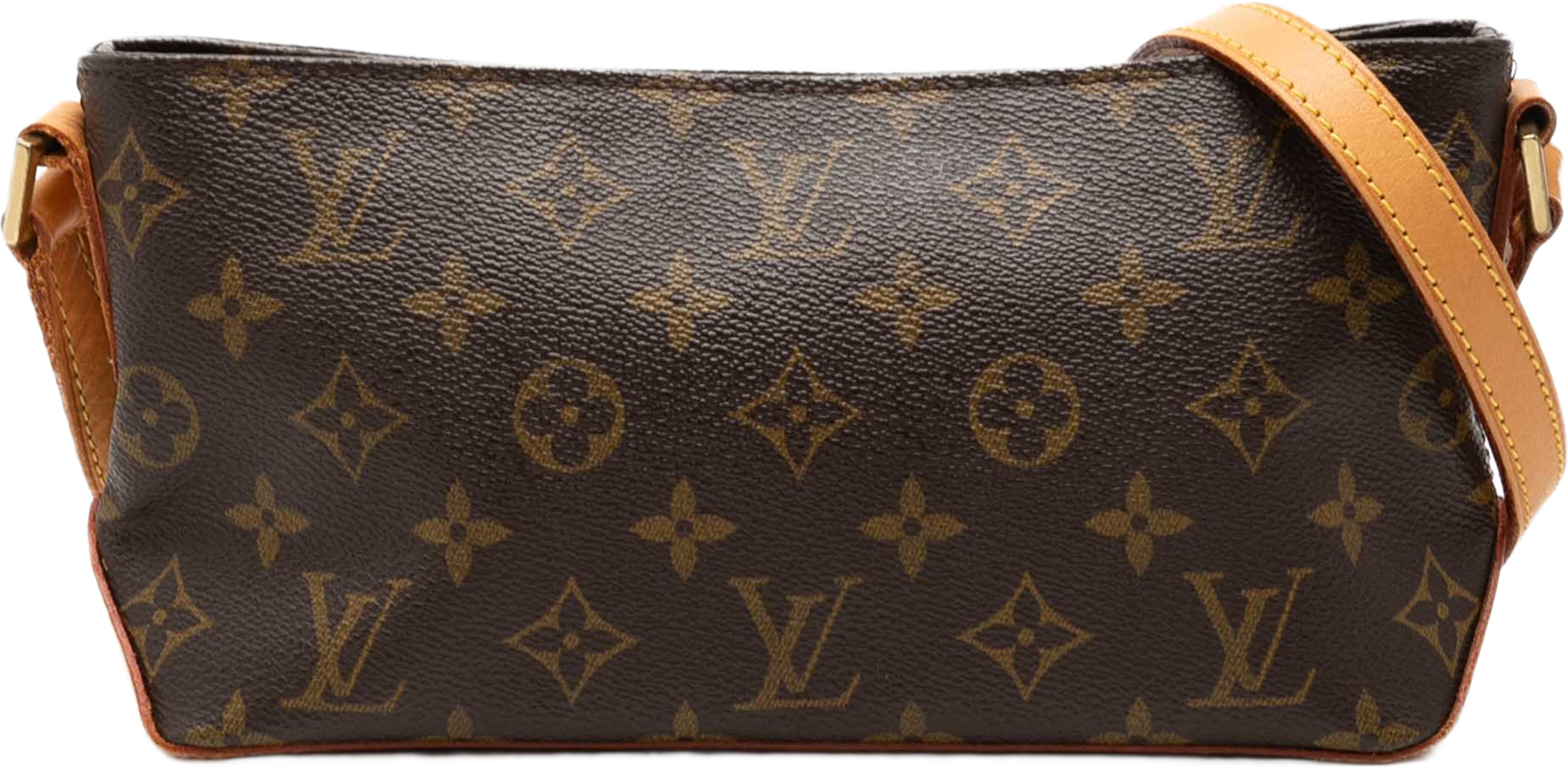 Louis Vuitton Monogram Trotteur, från Luxclusif, i färgen brown. Klicka för att öppna bilden i stort format