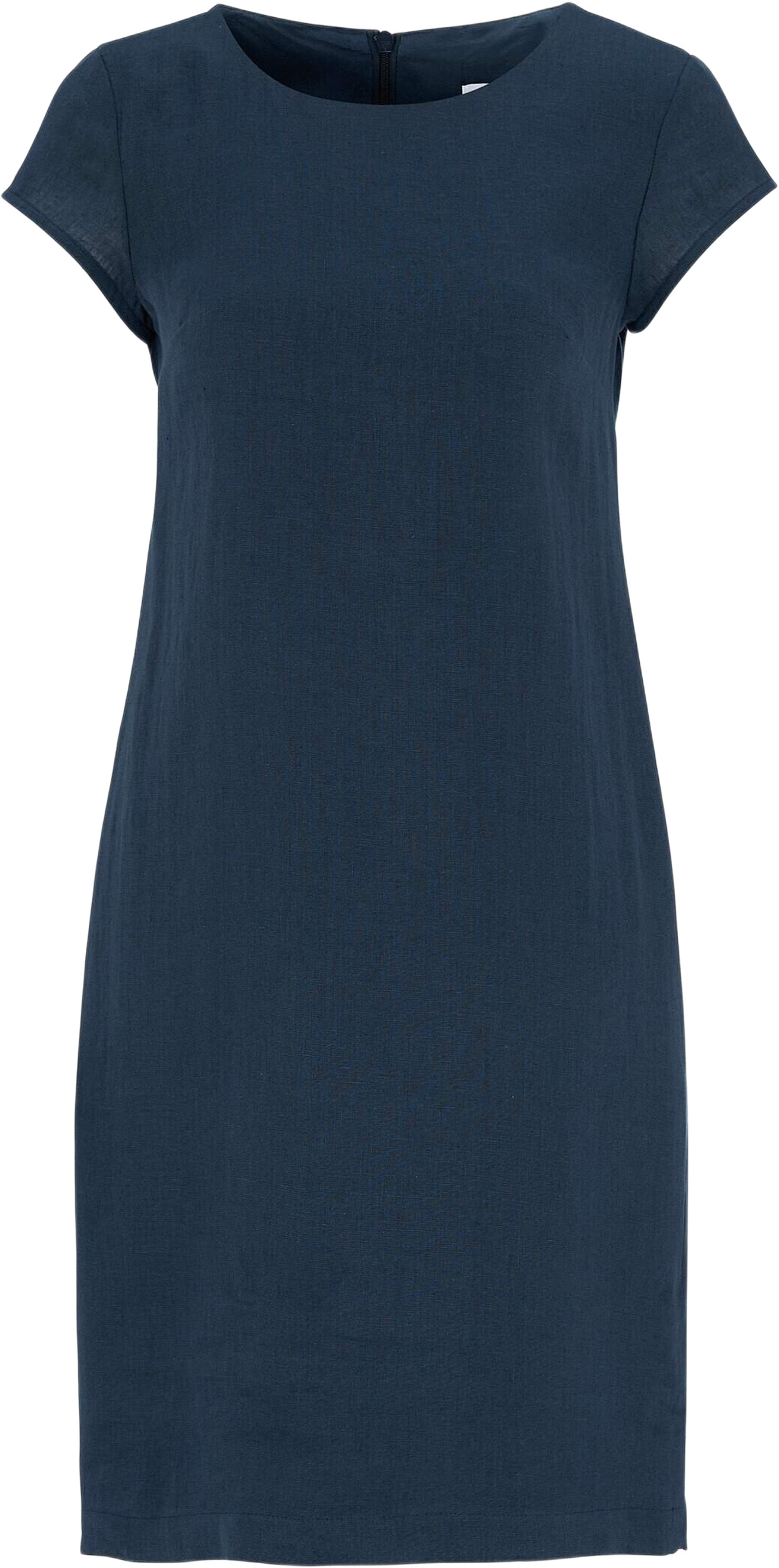 Klara Linen Dress, från Newhouse, i färgen marinblå. Klicka för att öppna bilden i stort format