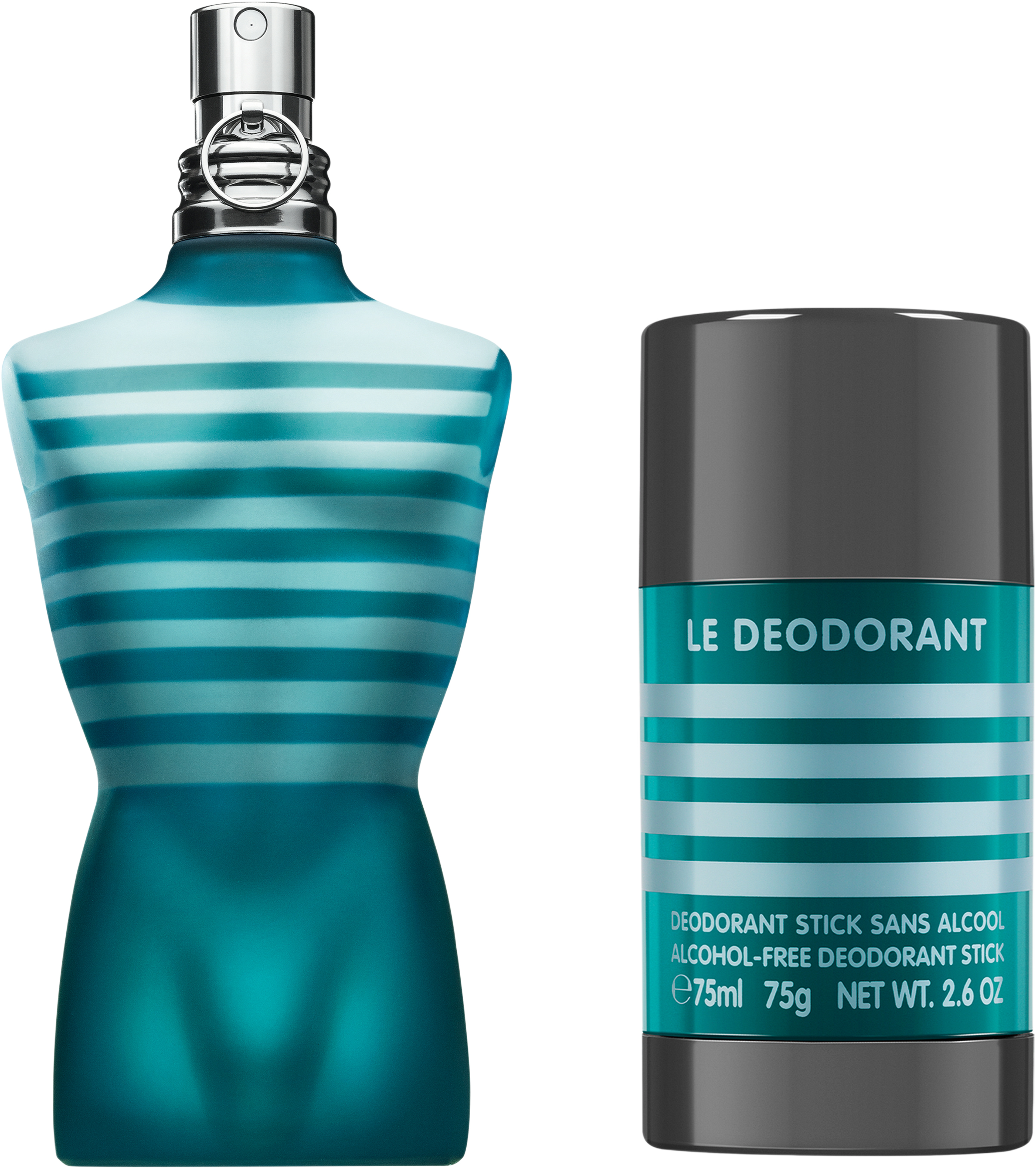 Le Male Edt 75ml/deostick, från Jean Paul Gaultier. Klicka för att öppna bilden i stort format