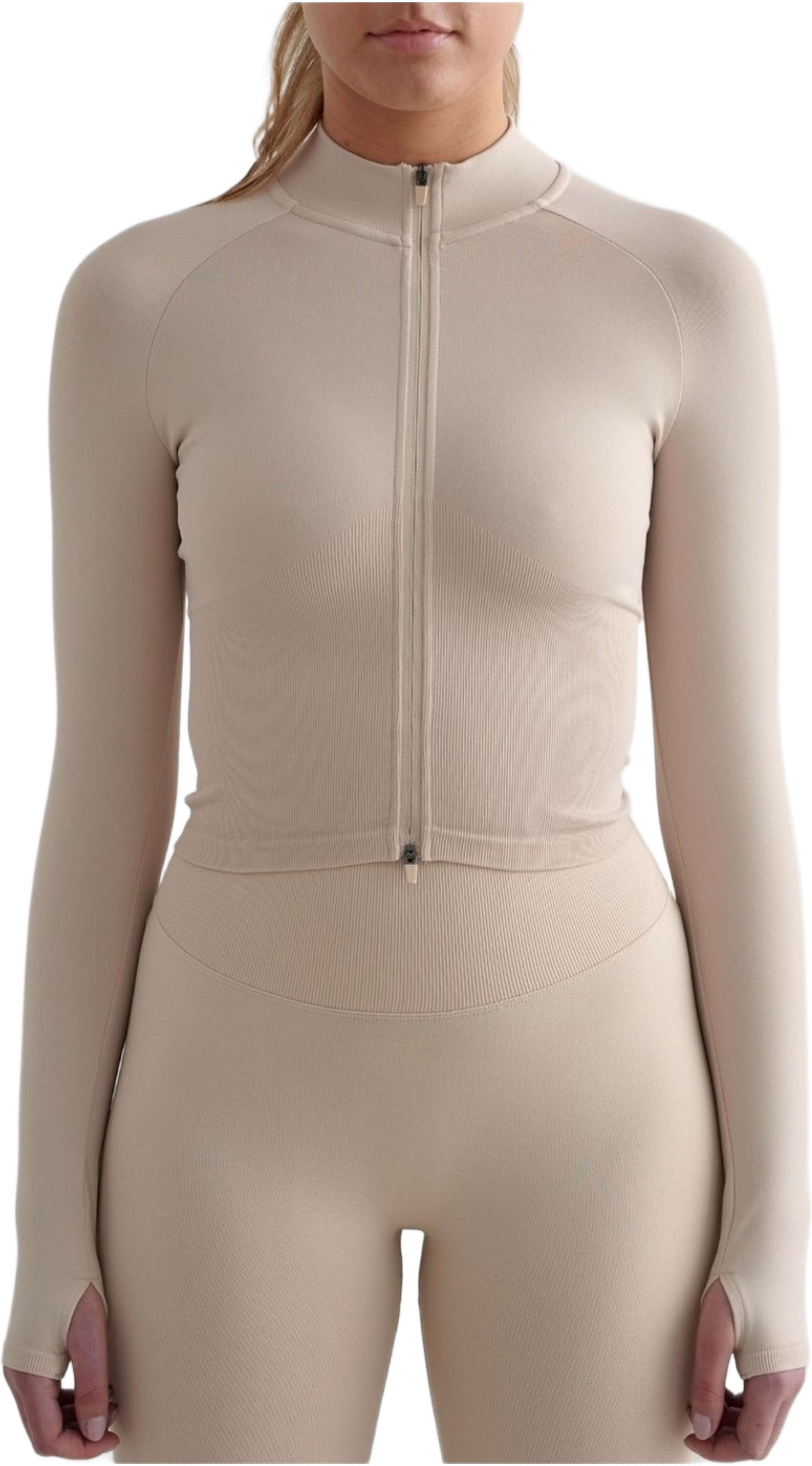 Shape Seamless Zip Jacket