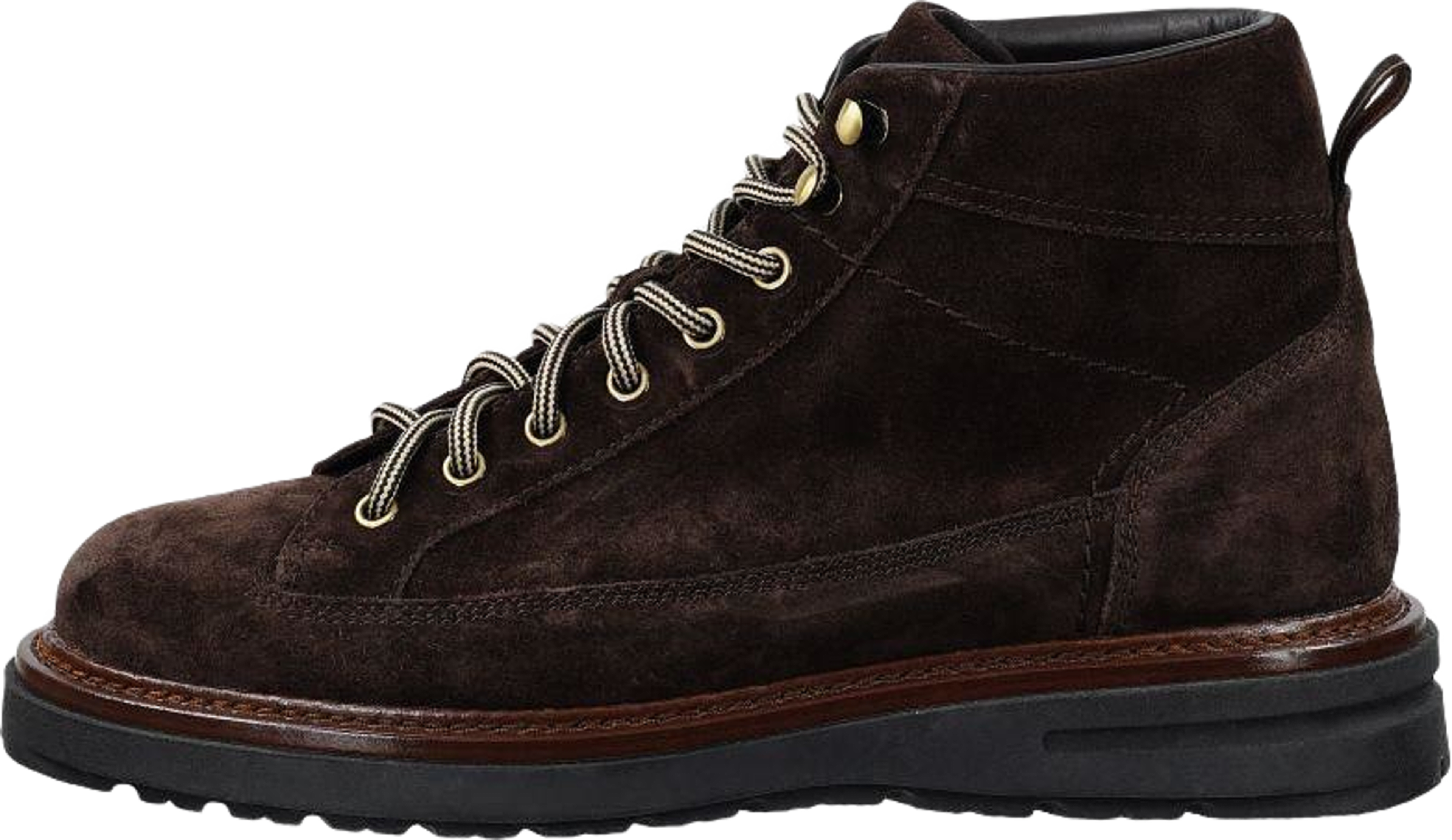 Hillprep Mid Boot, från GANT Footwear, i färgen g46 - dark brown.
