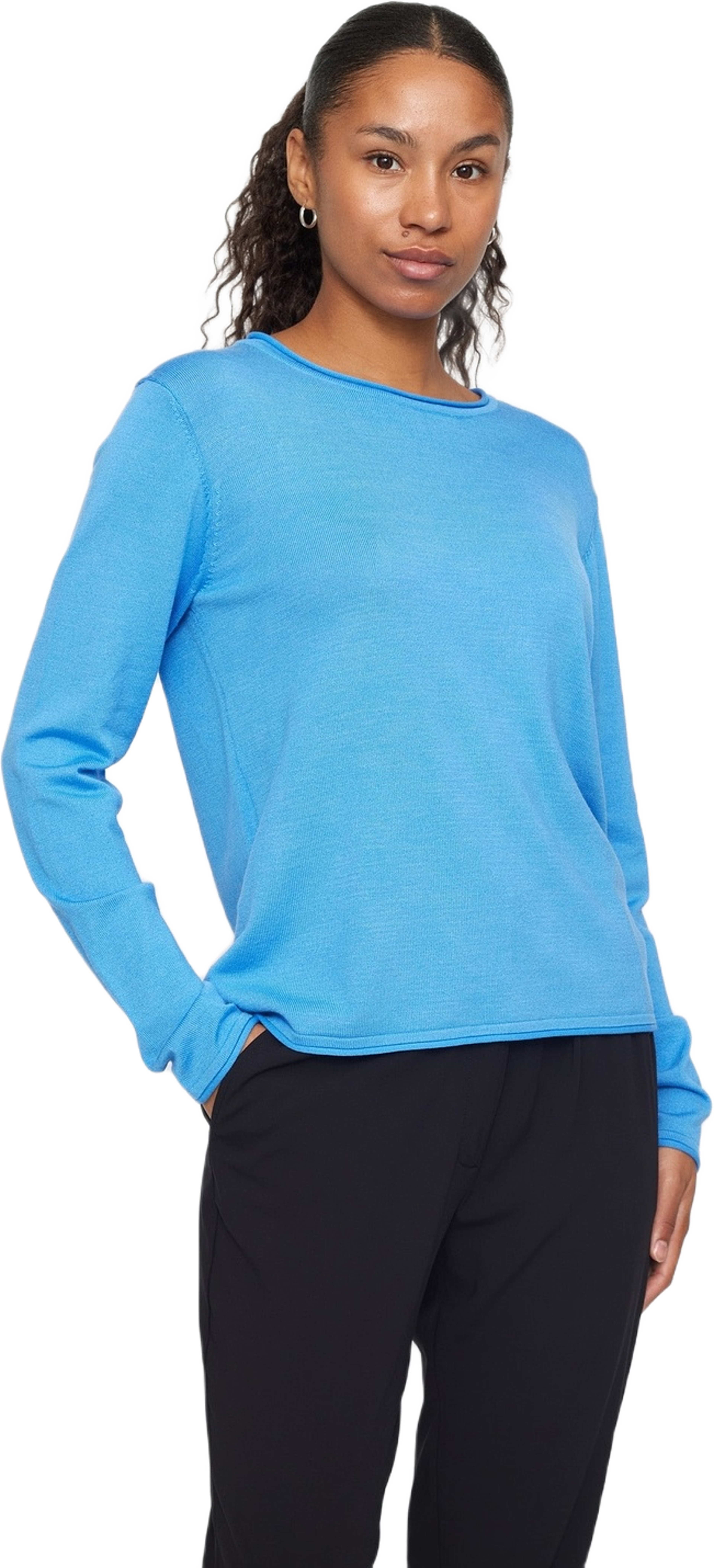 Srmarla O-neck Roll Edge Knit