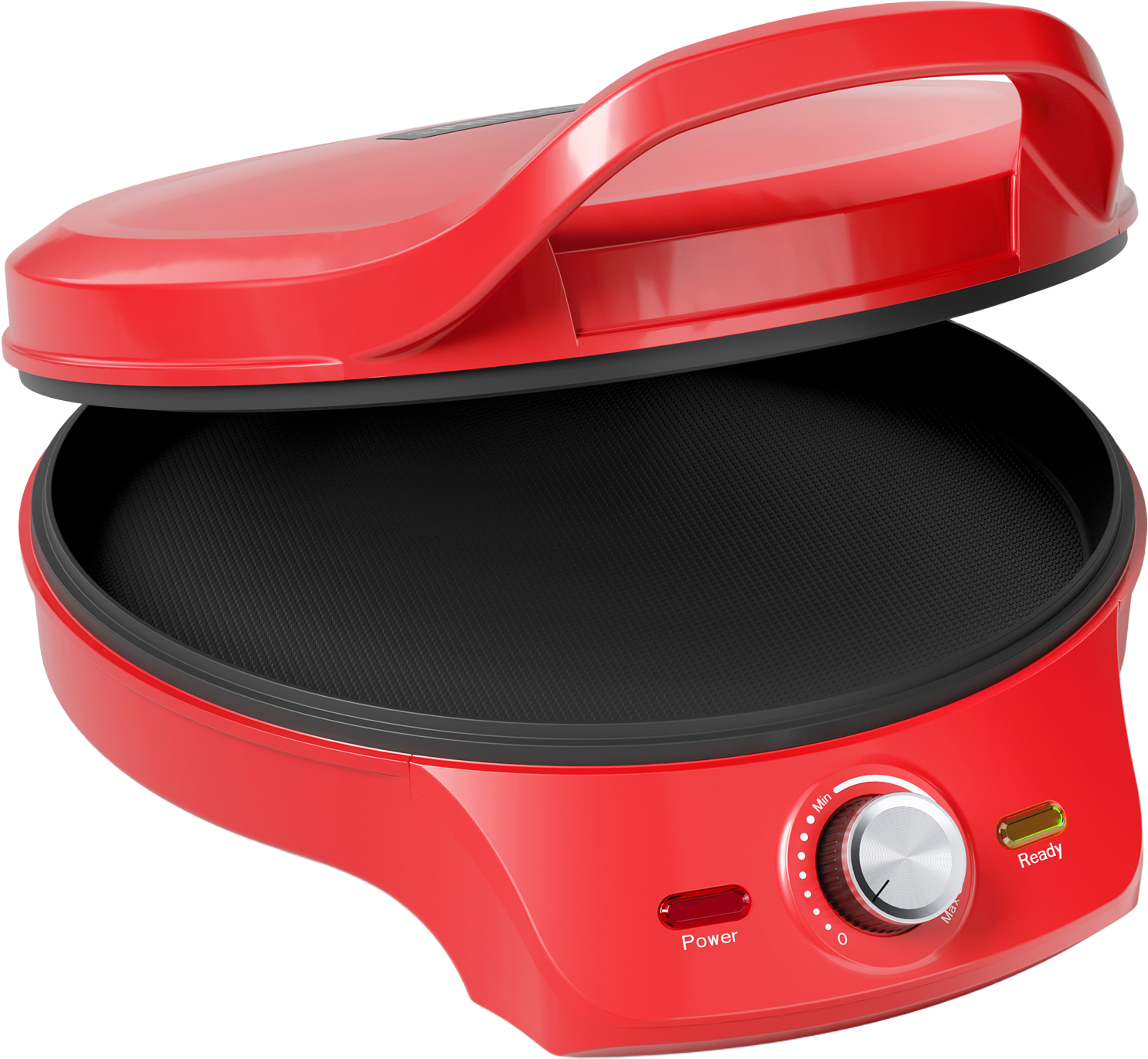 Pizza Maker 32cm 2000w, från Princess, i färgen röd. Klicka för att öppna bilden i stort format