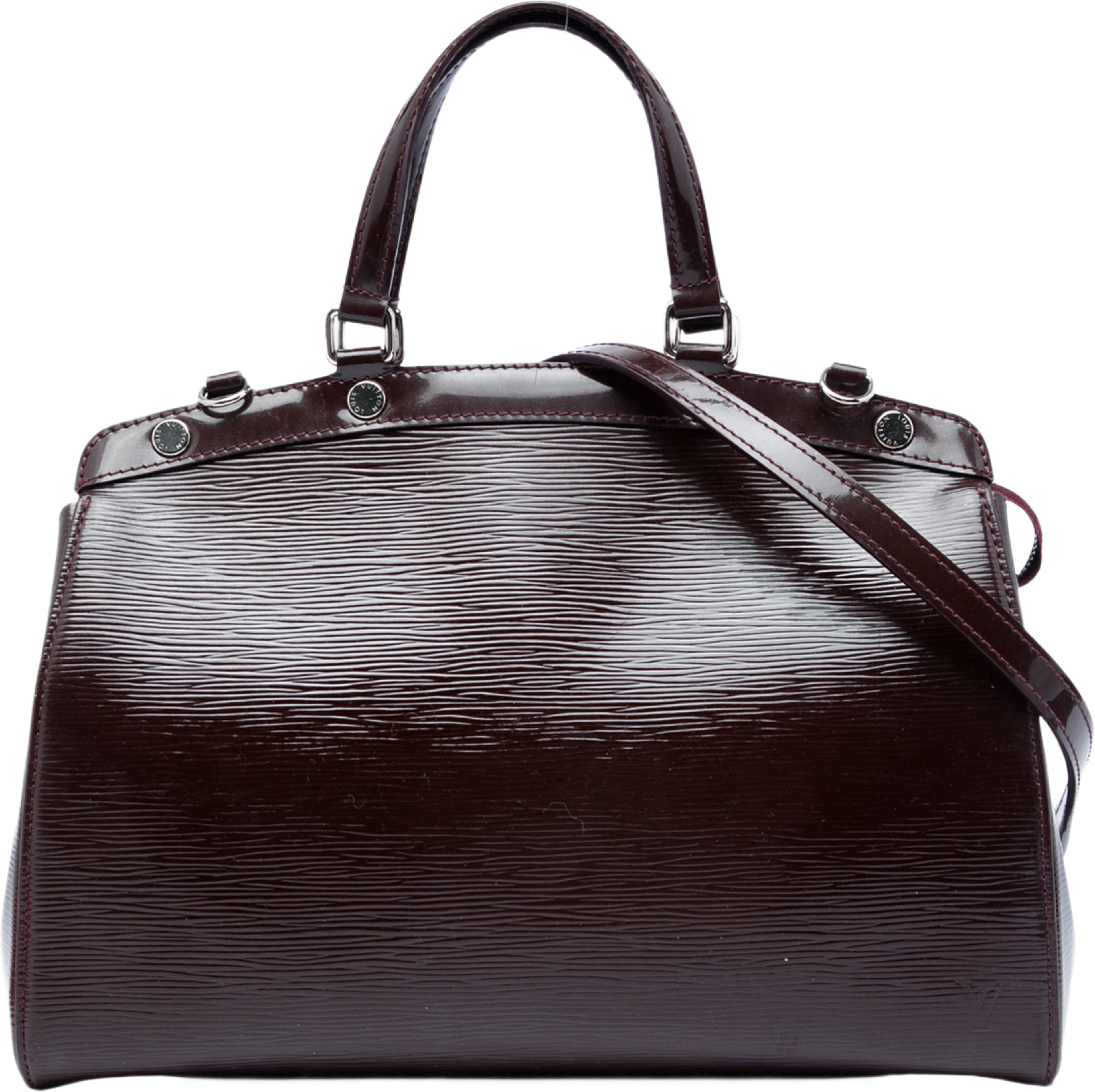 Louis Vuitton Electric Epi Brea Mm, från Luxclusif, i färgen purpur. Klicka för att öppna bilden i stort format