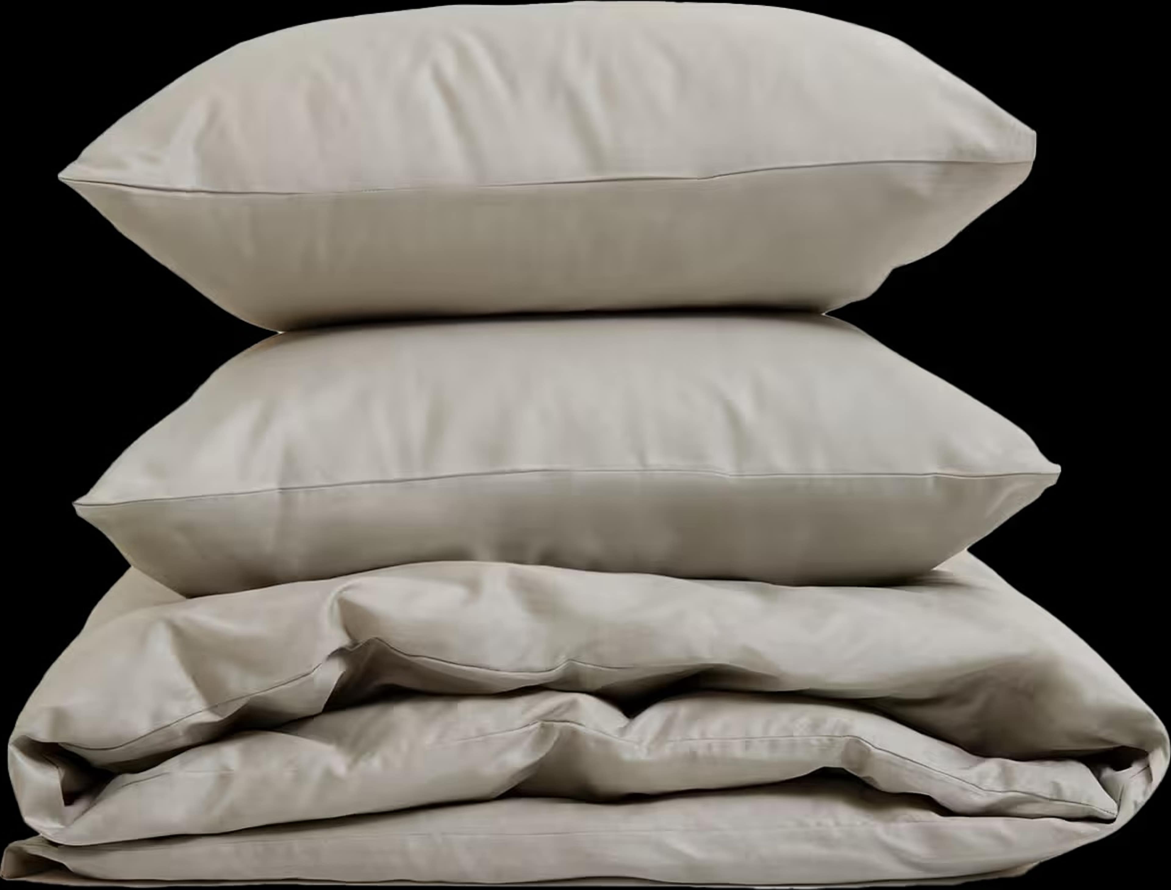 Bäddset Arkipelag Blank Dubbelt Greige 220x220cm Med 2st Örngott 50x60cm