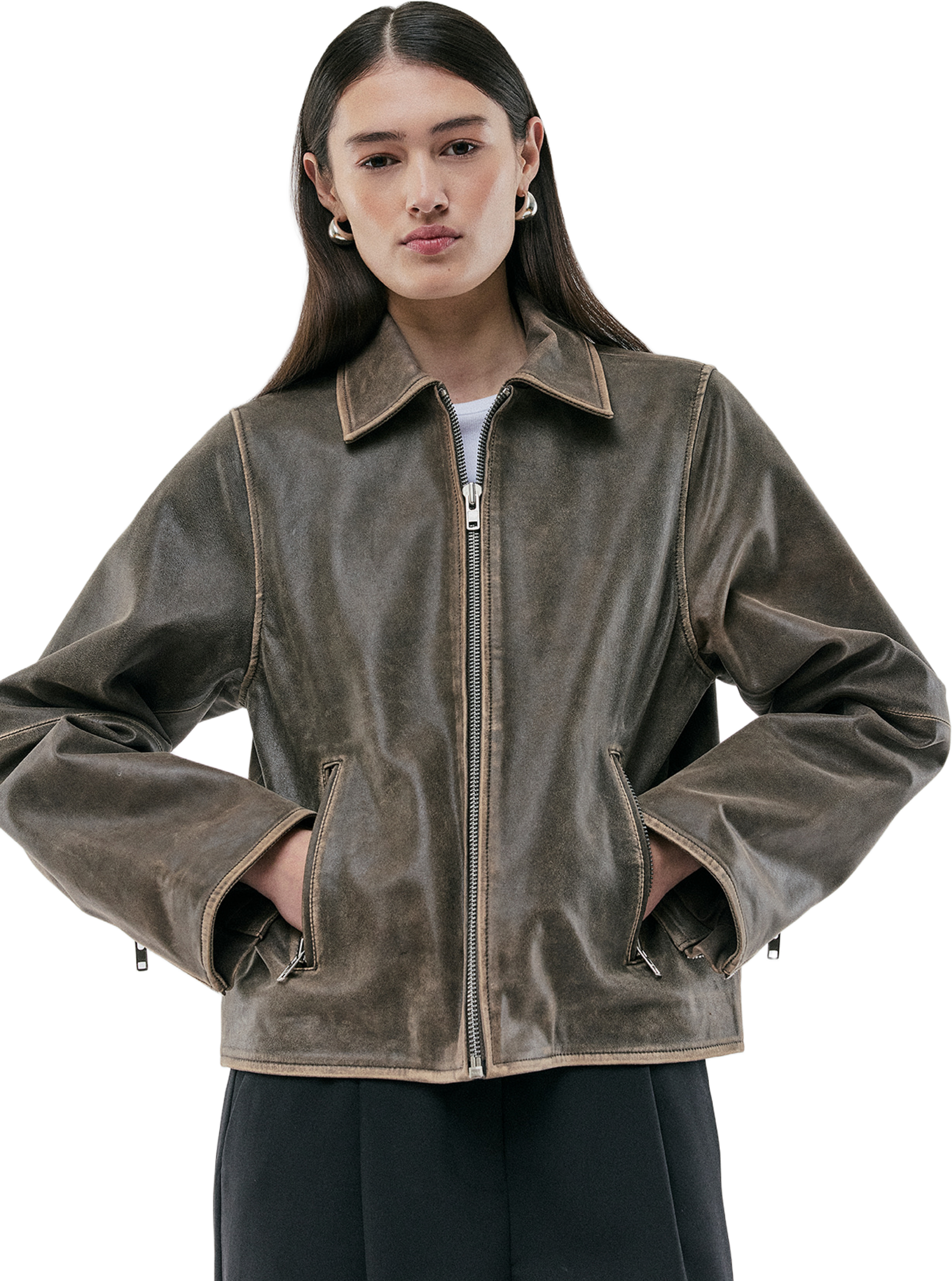 Nimamd Jacket, från Modström, i färgen brown. Klicka för att öppna bilden i stort format