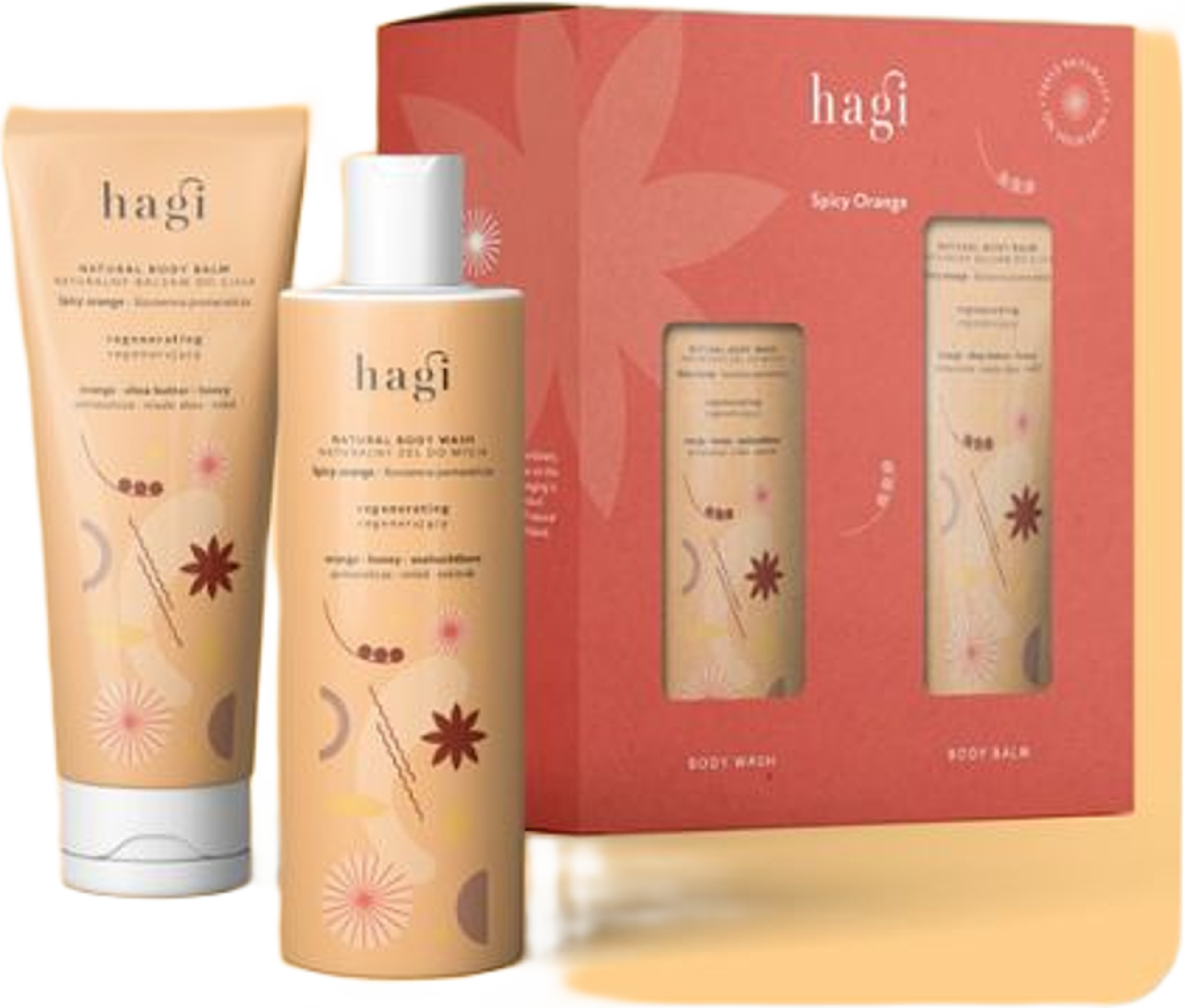 Giftset Spicy Orange, från Hagi. Klicka för att öppna bilden i stort format