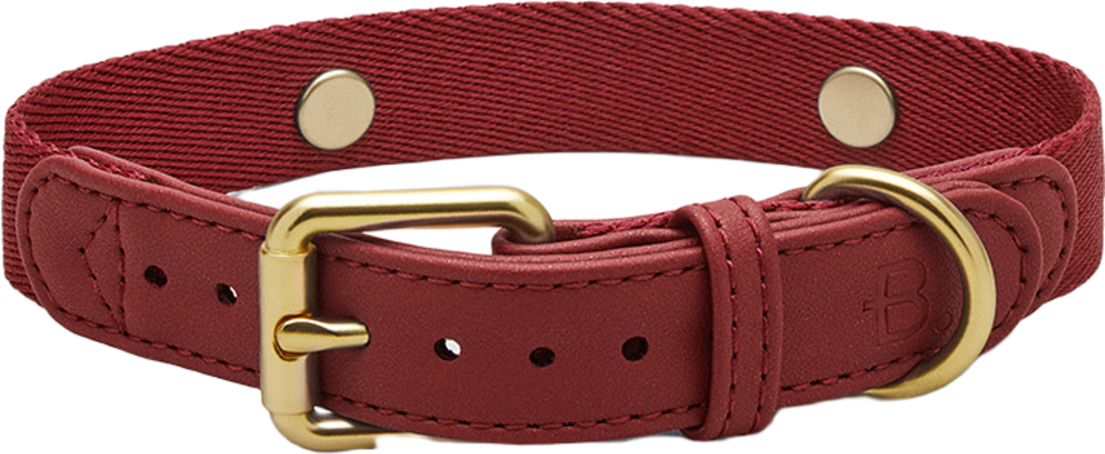 Veganskt Läder Hundhalsband