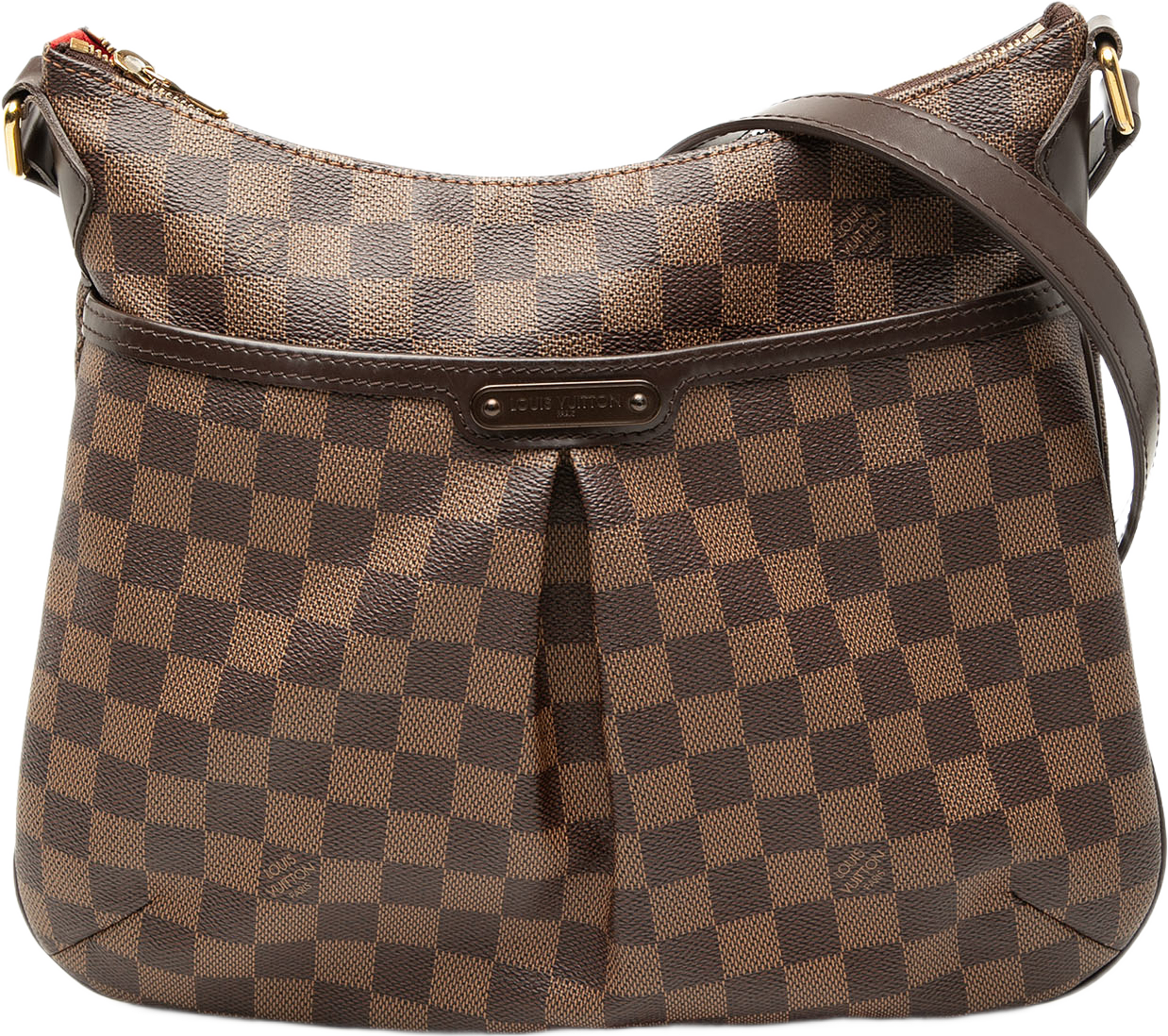 Louis Vuitton Damier Ebene Bloomsbury Pm, från Luxclusif, i färgen brun. Klicka för att öppna bilden i stort format