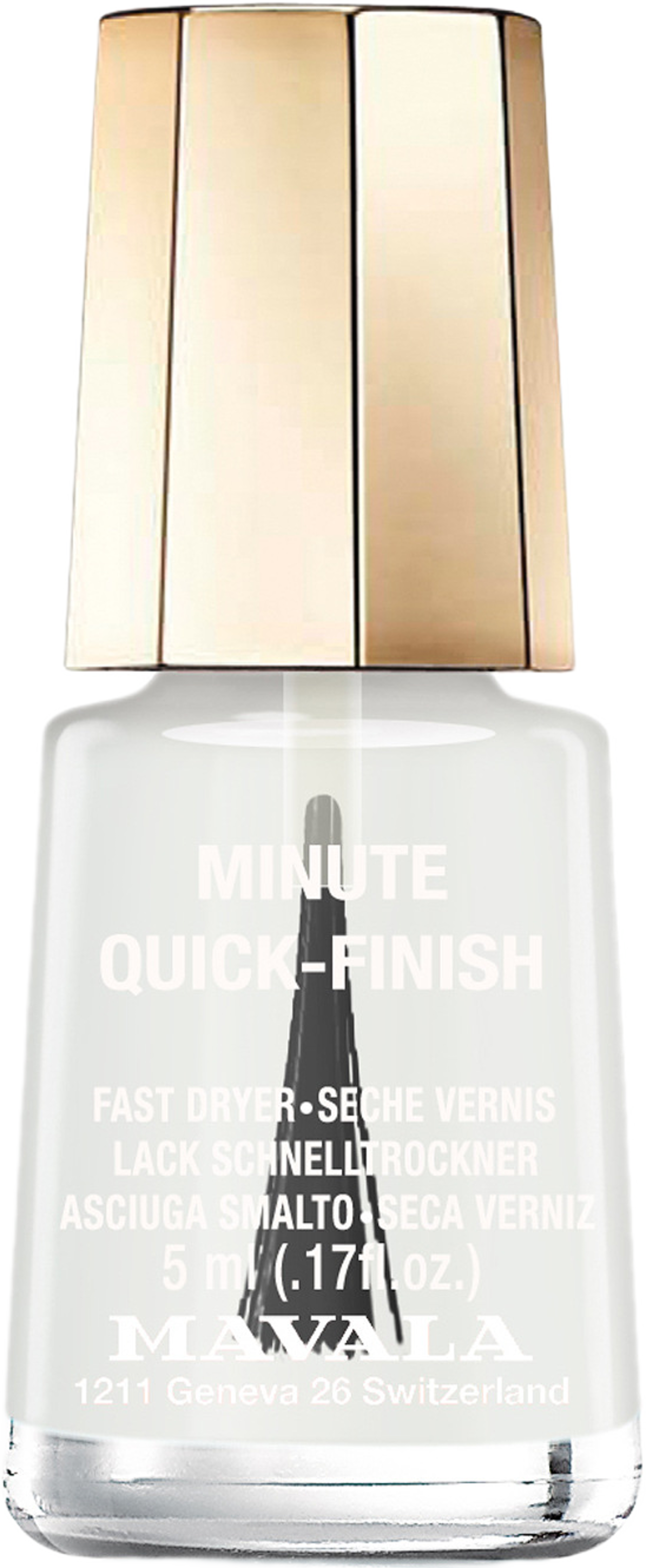 Minilack Quick Finish Top Coat, 5 ml