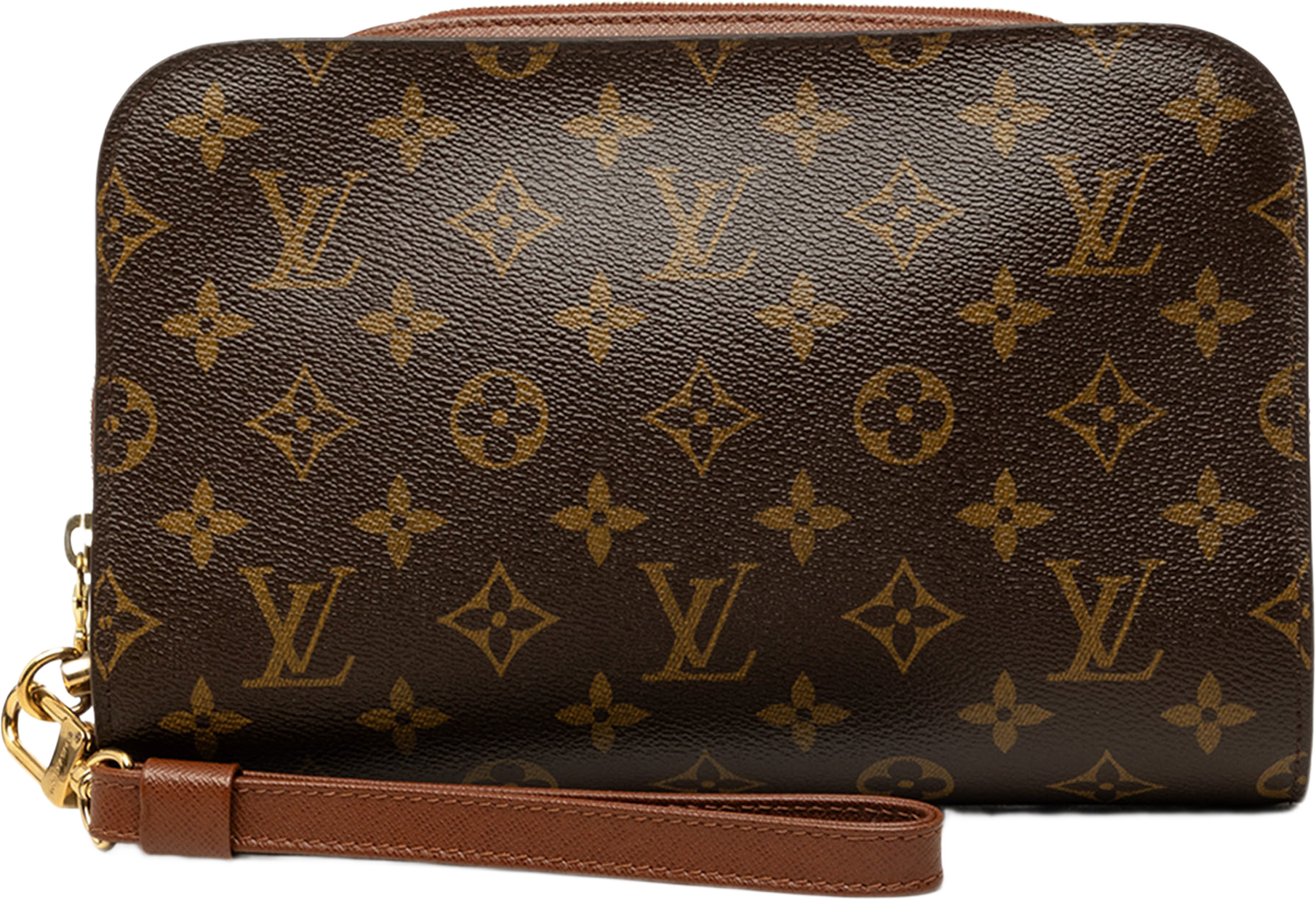 Louis Vuitton Monogram Orsay, från Luxclusif, i färgen brun. Klicka för att öppna bilden i stort format