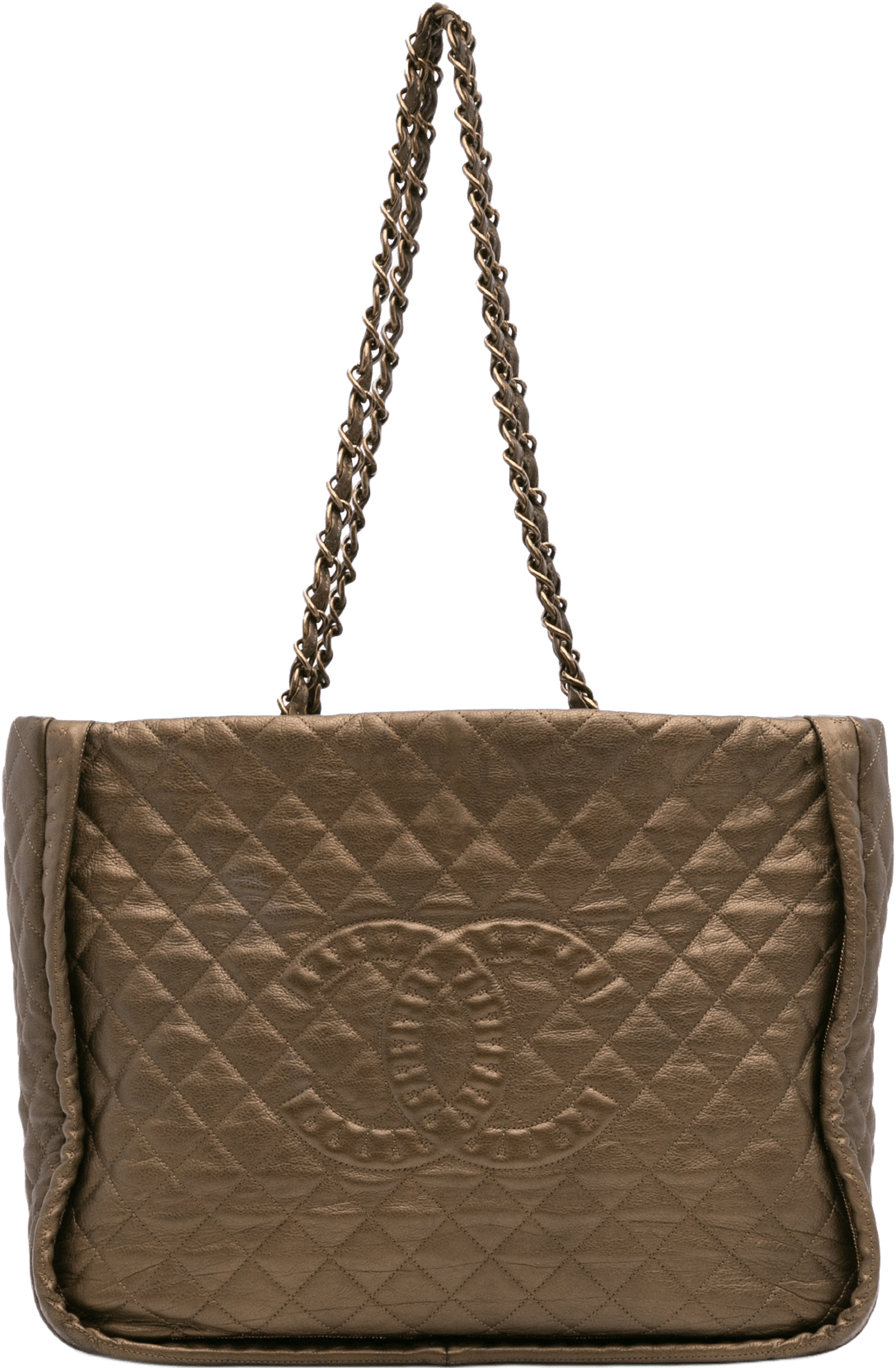 Chanel Cc Quilted Calfskin Istanbul Tote