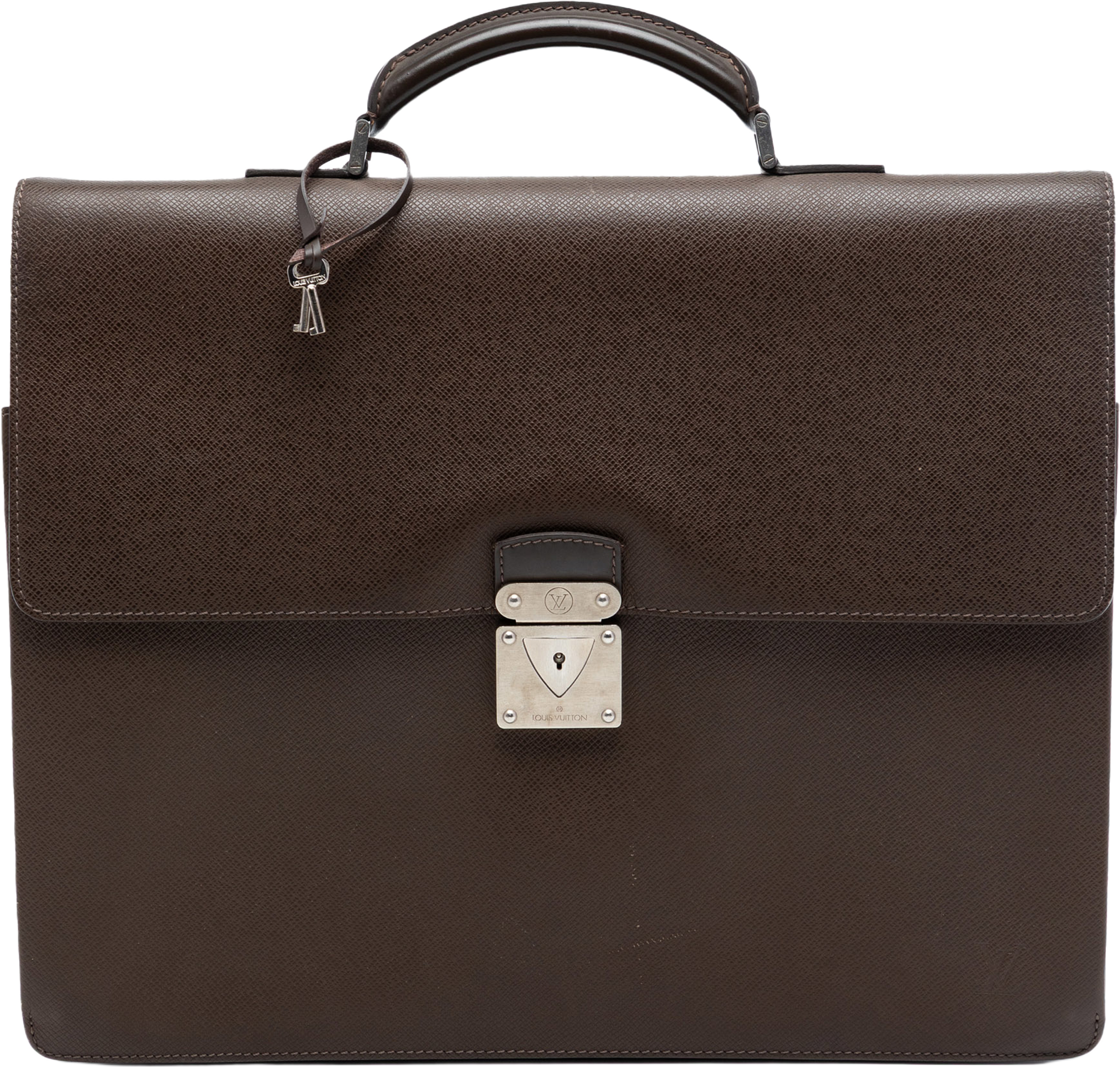 Louis Vuitton Taiga Laguito, från Luxclusif, i färgen dark brown. Klicka för att öppna bilden i stort format