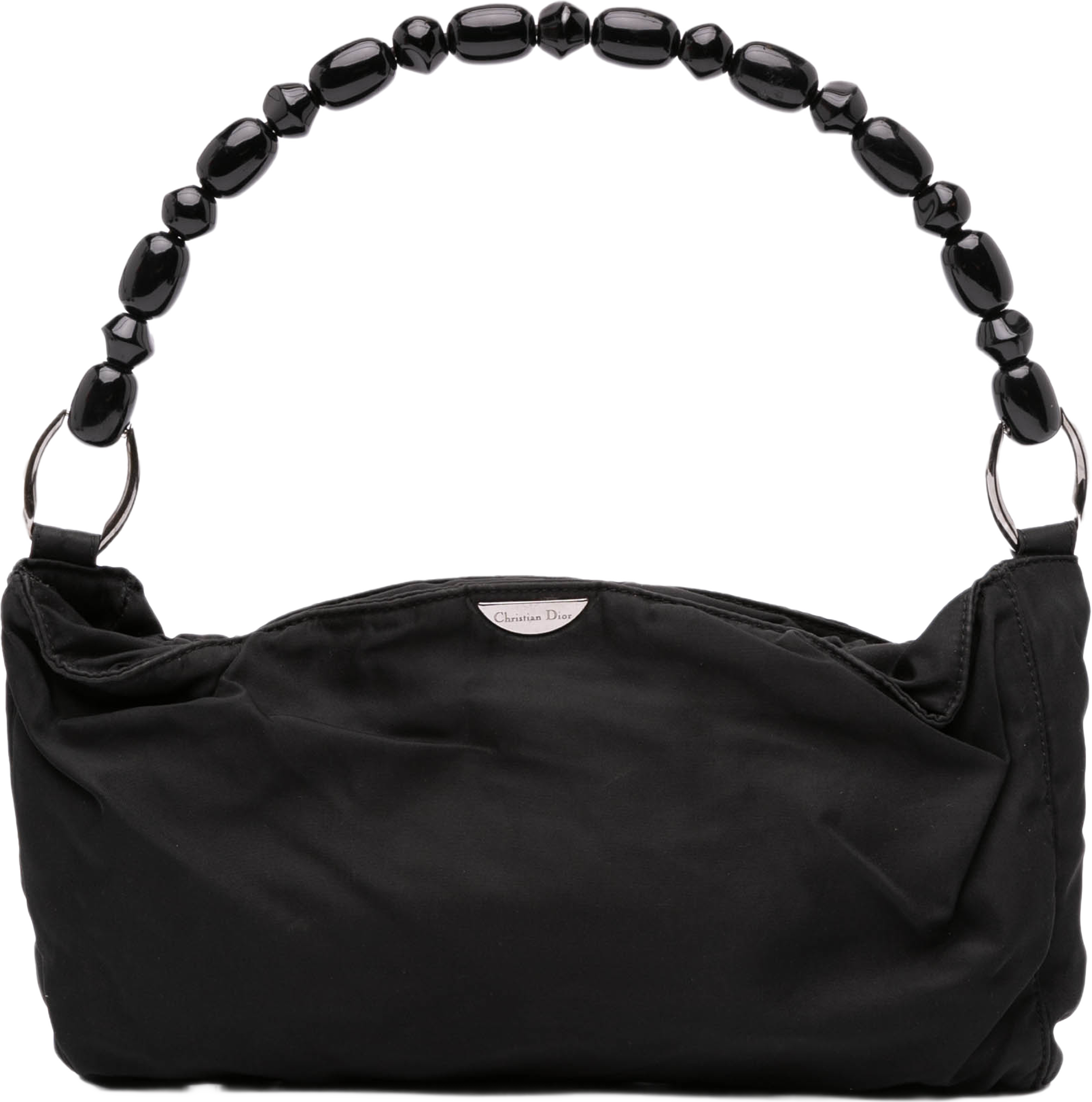 Dior Nylon Malice Handbag, från Luxclusif, i färgen black. Klicka för att öppna bilden i stort format
