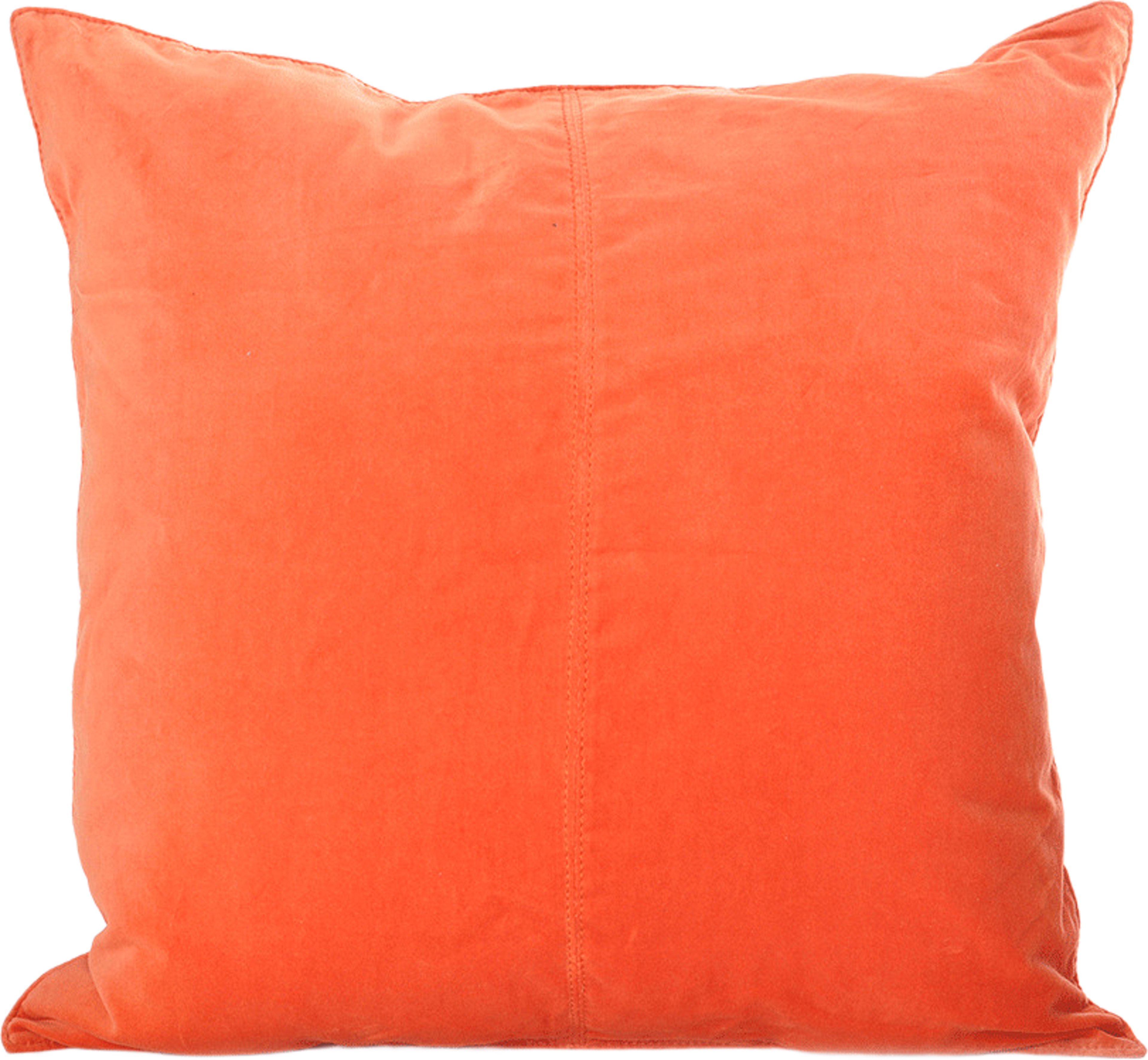 Kuddfodral Velvet, 50x50 cm, från Ceannis, i färgen Orange. Klicka för att öppna bilden i stort format