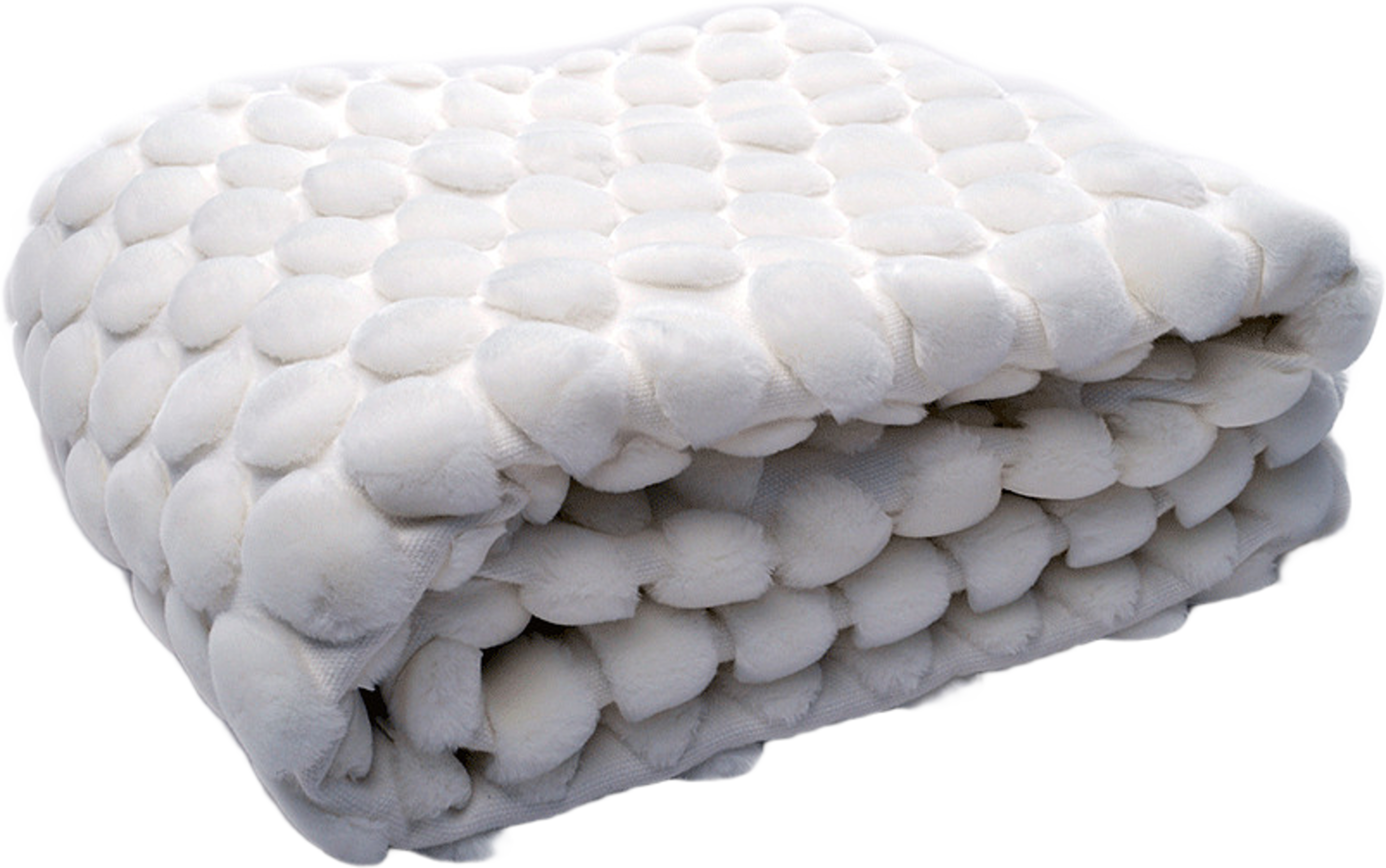 Pläd Egg Shell, 170x130 cm