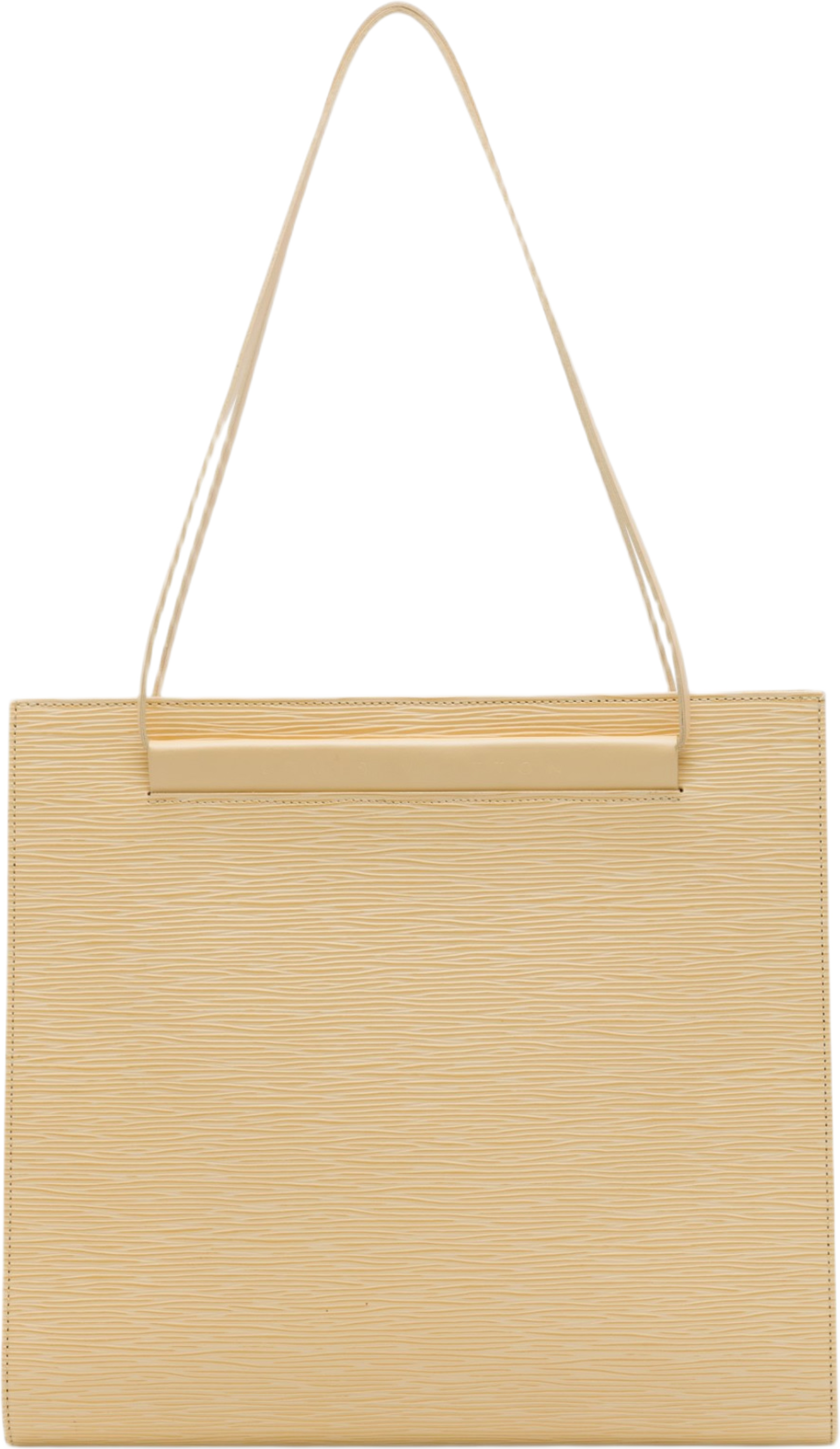 Louis Vuitton Epi Saint Tropez, från Luxclusif, i färgen beige. Klicka för att öppna bilden i stort format