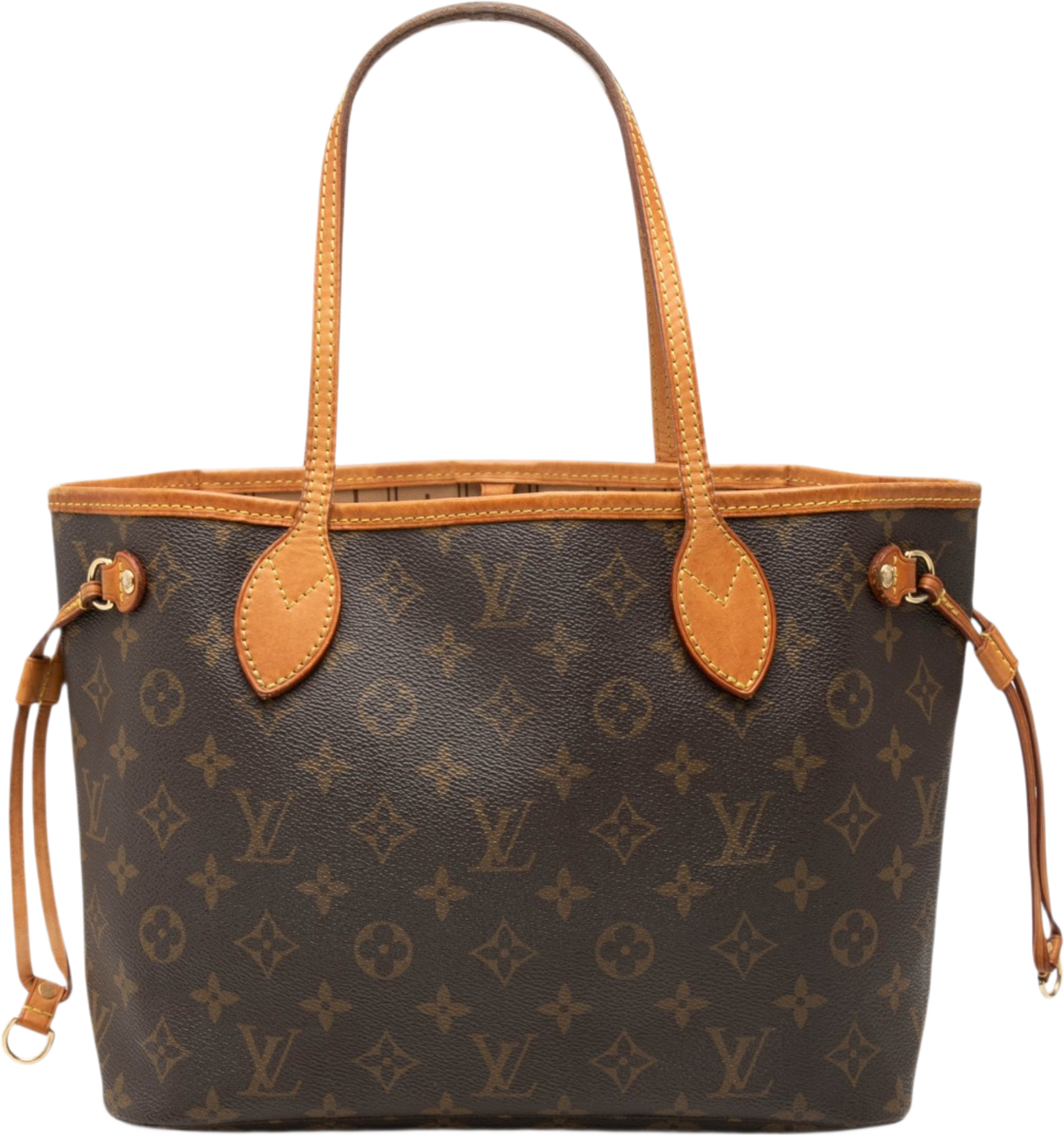 Louis Vuitton Monogram Neverfull Pm, från Luxclusif, i färgen brun. Klicka för att öppna bilden i stort format