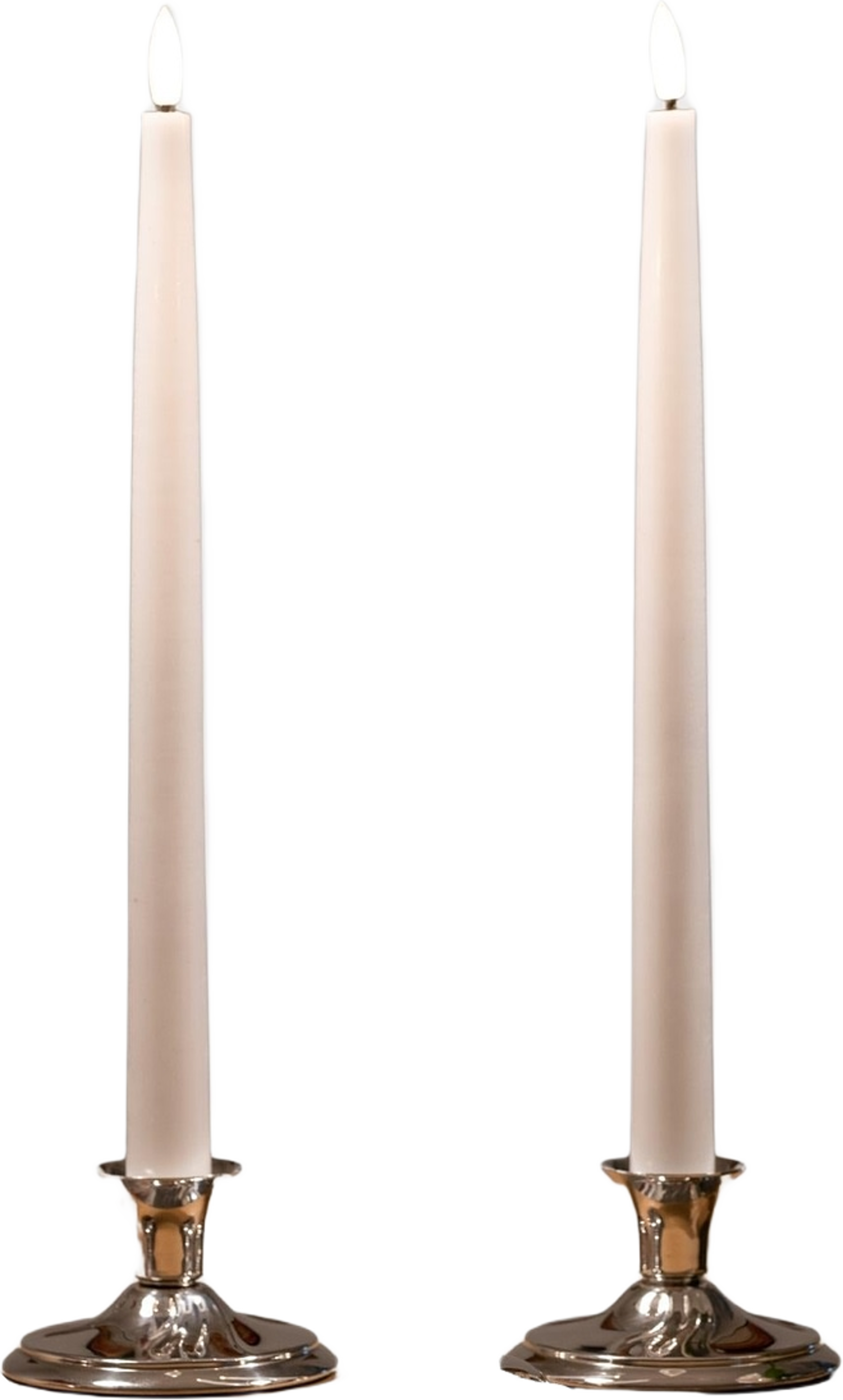 Luna Led Kronljus Vit 33 cm 2 St