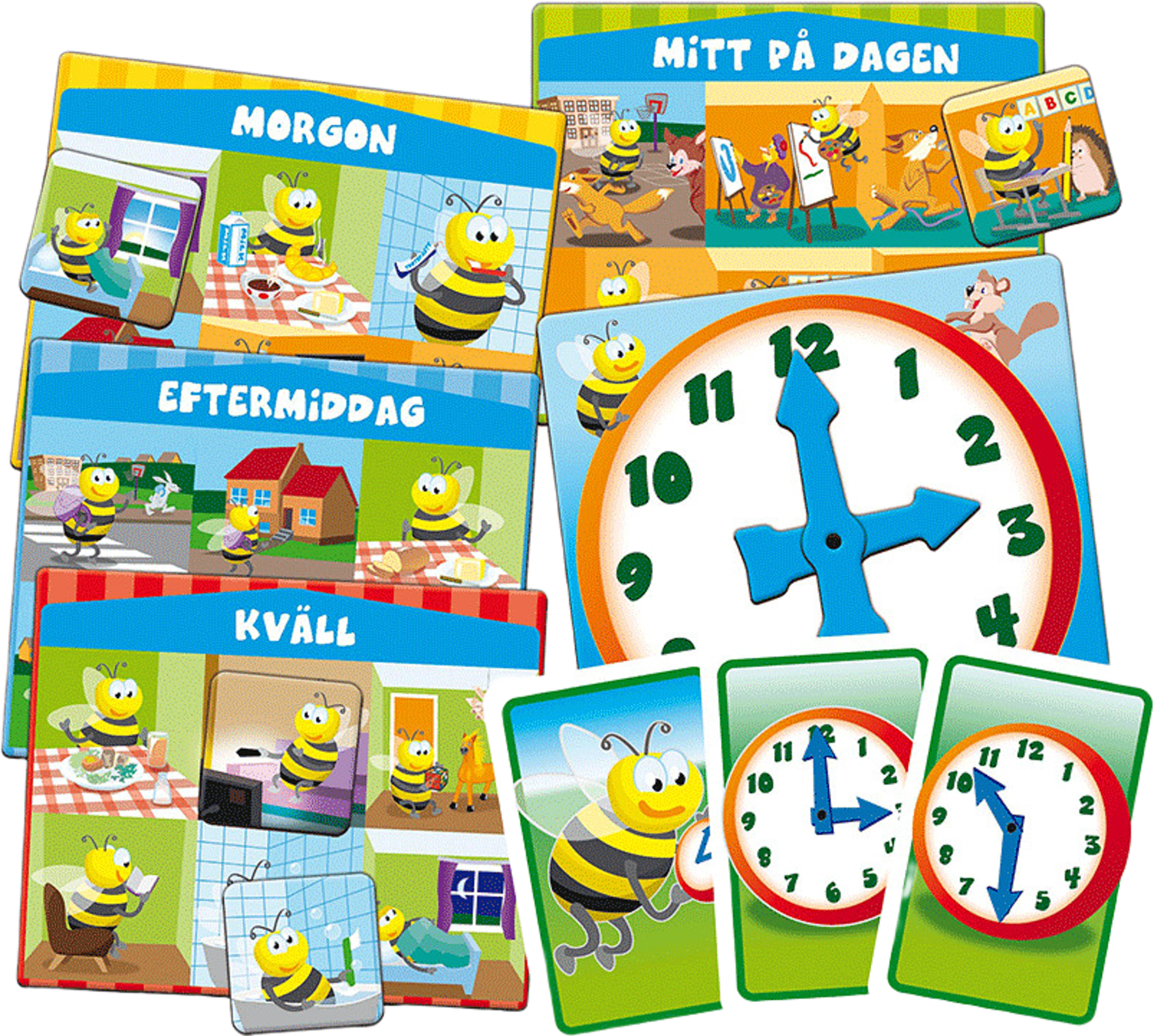 Vi lär oss klockan