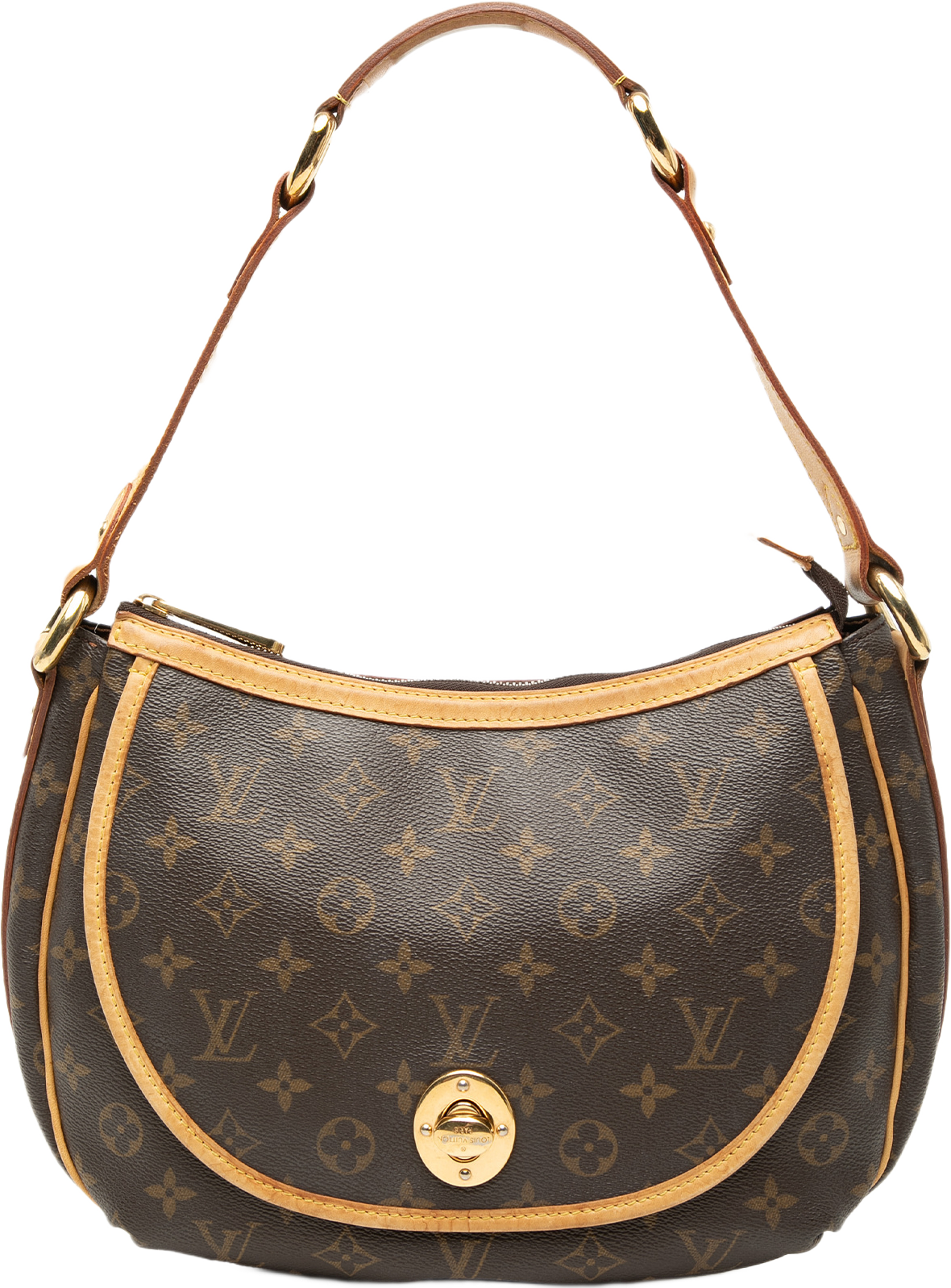 Louis Vuitton Monogram Tulum Pm, från Luxclusif, i färgen brun. Klicka för att öppna bilden i stort format