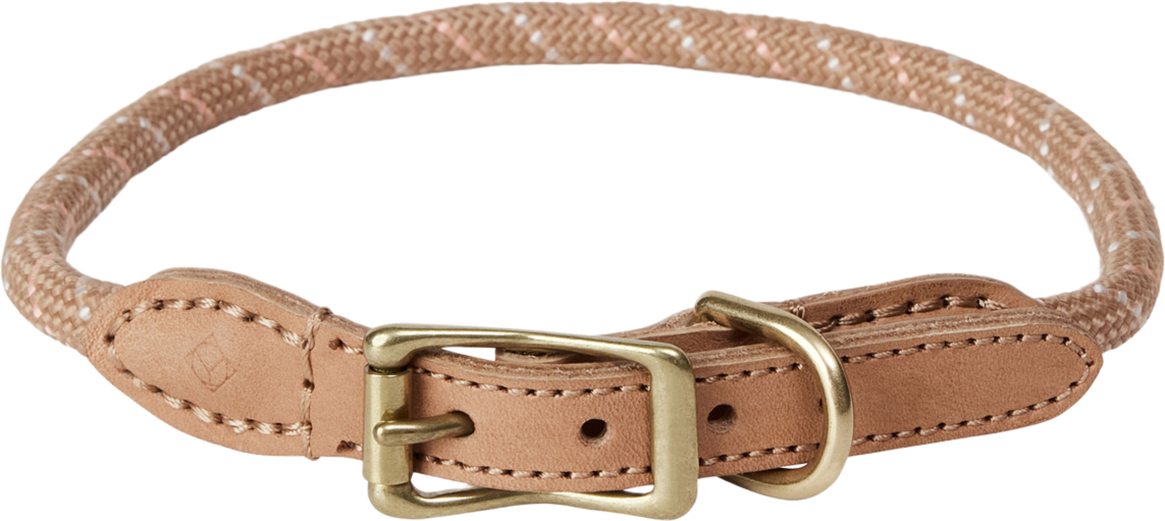 Perry Dog Collar, från OYOY Living, i färgen caramel. Klicka för att öppna bilden i stort format