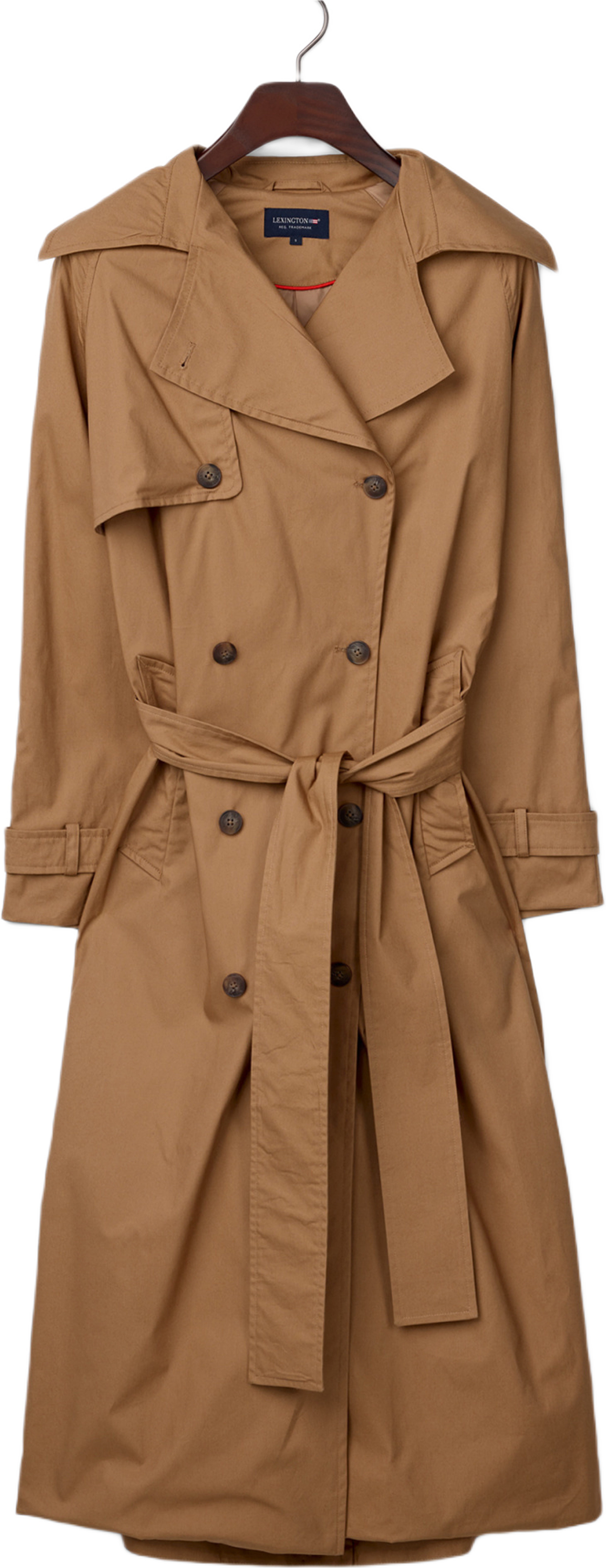 Oversized Cotton Trench Coat