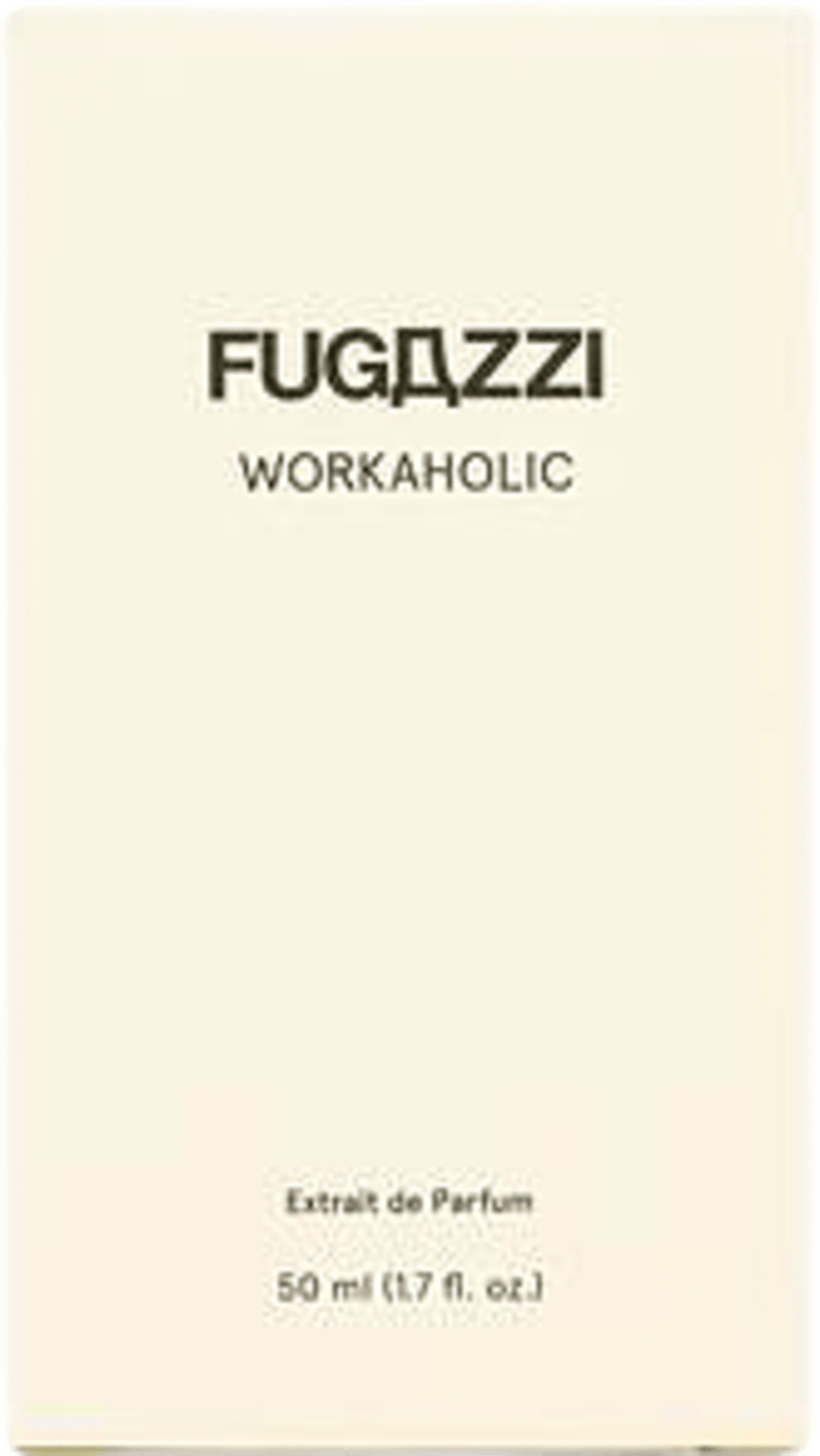 WORKAHOLIC, från Fugazzi. Klicka för att öppna bilden i stort format