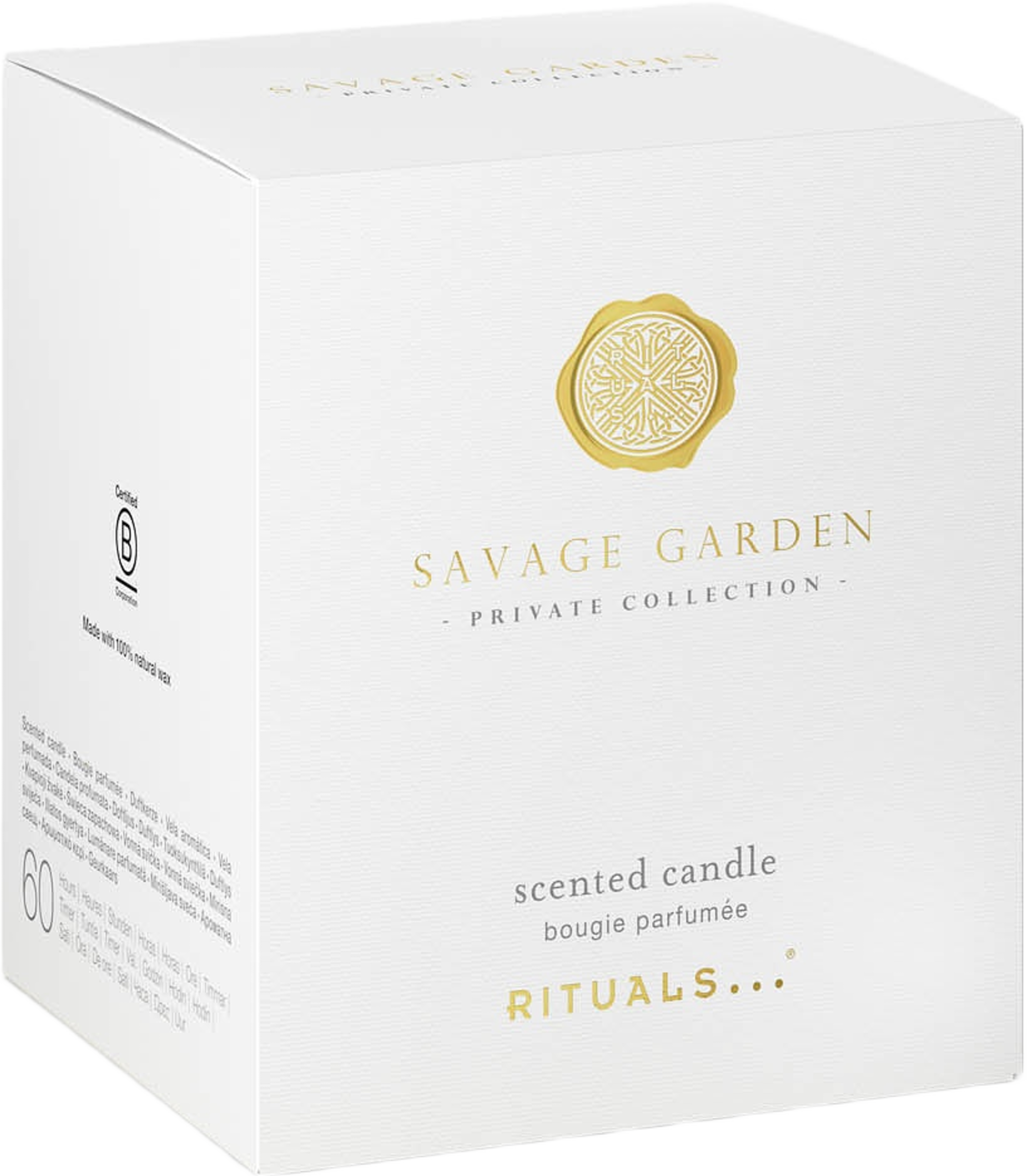Savage Garden Scented Candle, från Rituals. Klicka för att öppna bilden i stort format