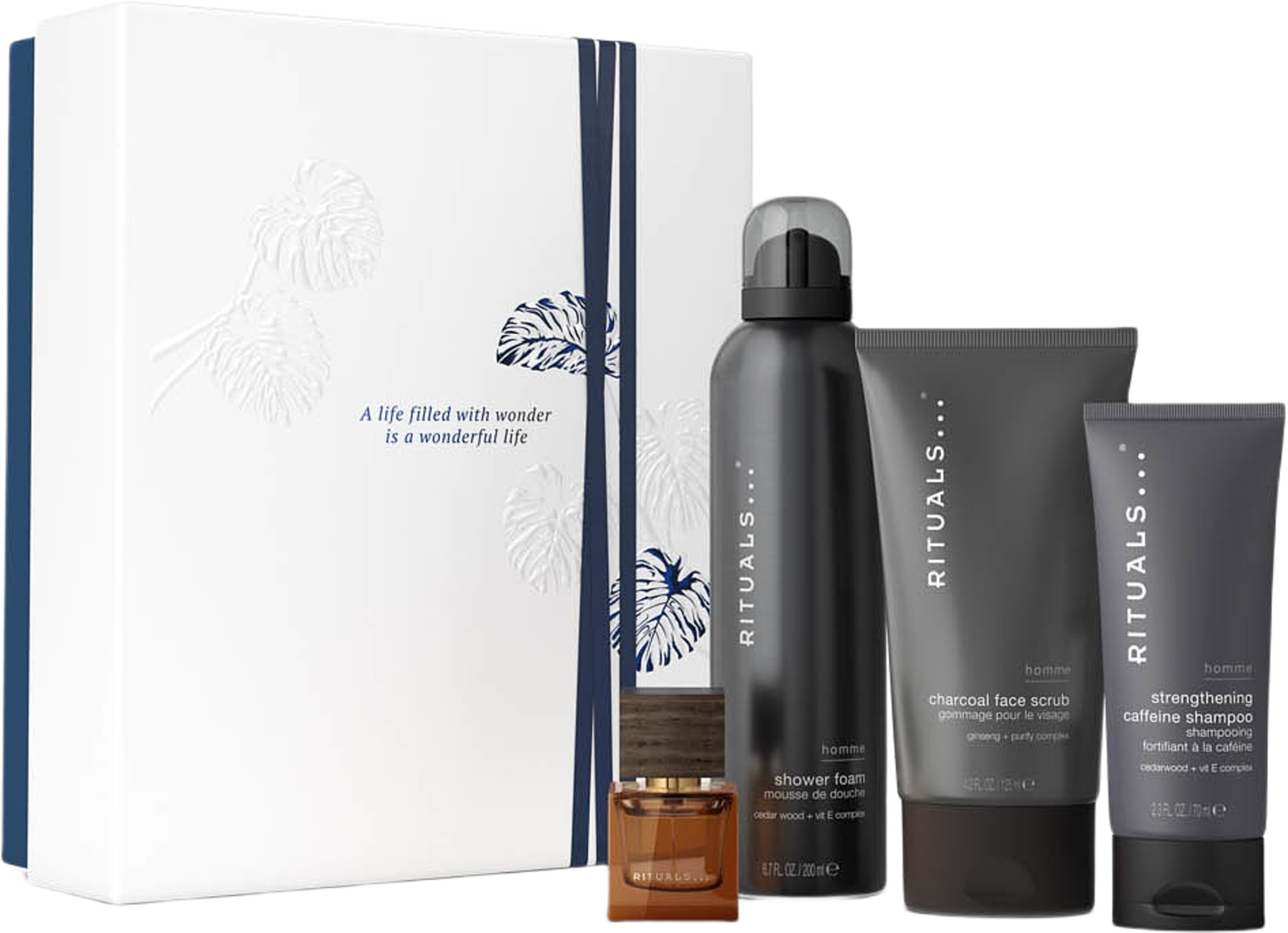Homme - Medium Gift Set 2025, från Rituals. Klicka för att öppna bilden i stort format