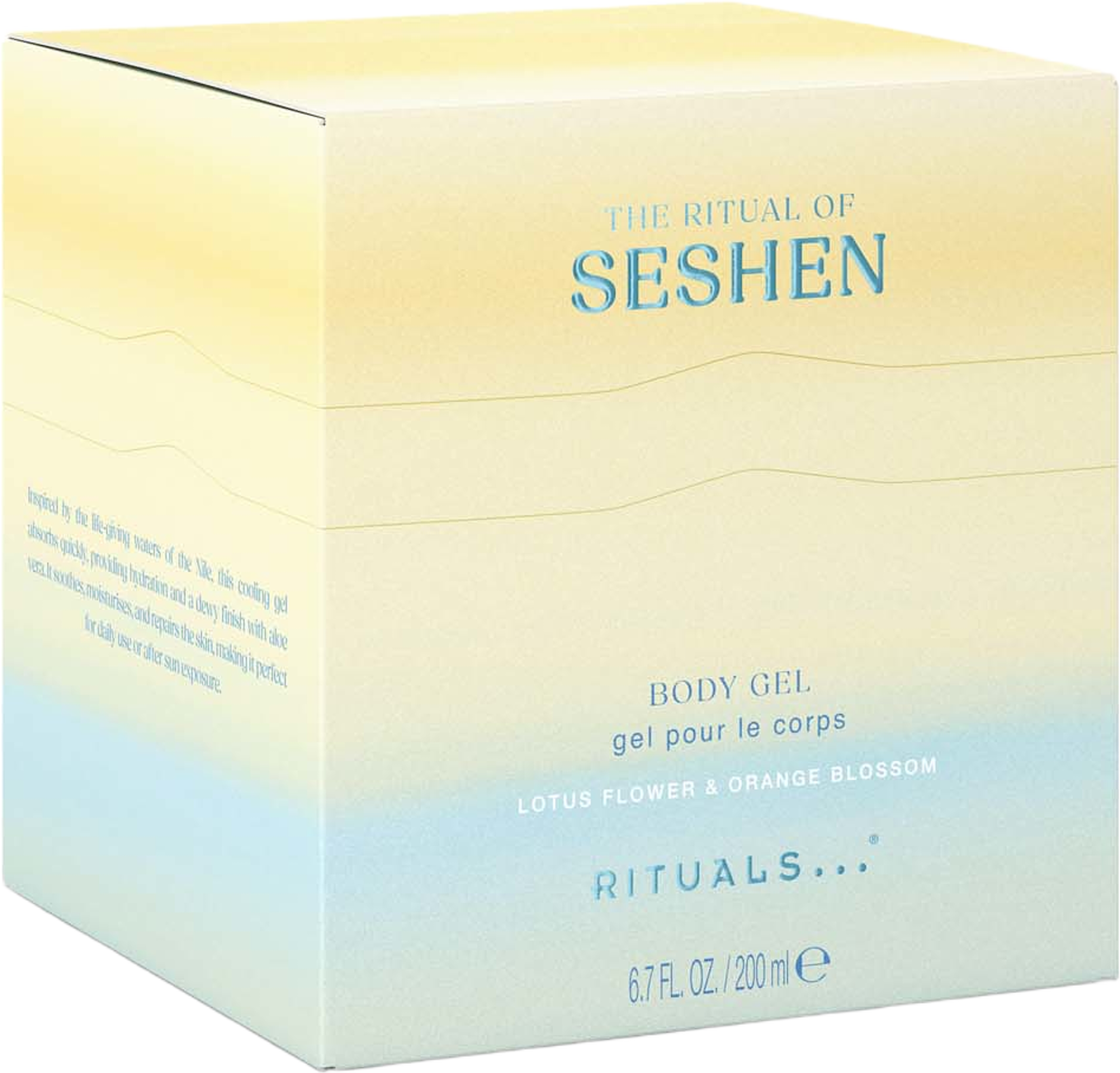 The Ritual of Seshen Body Gel, från Rituals. Klicka för att öppna bilden i stort format