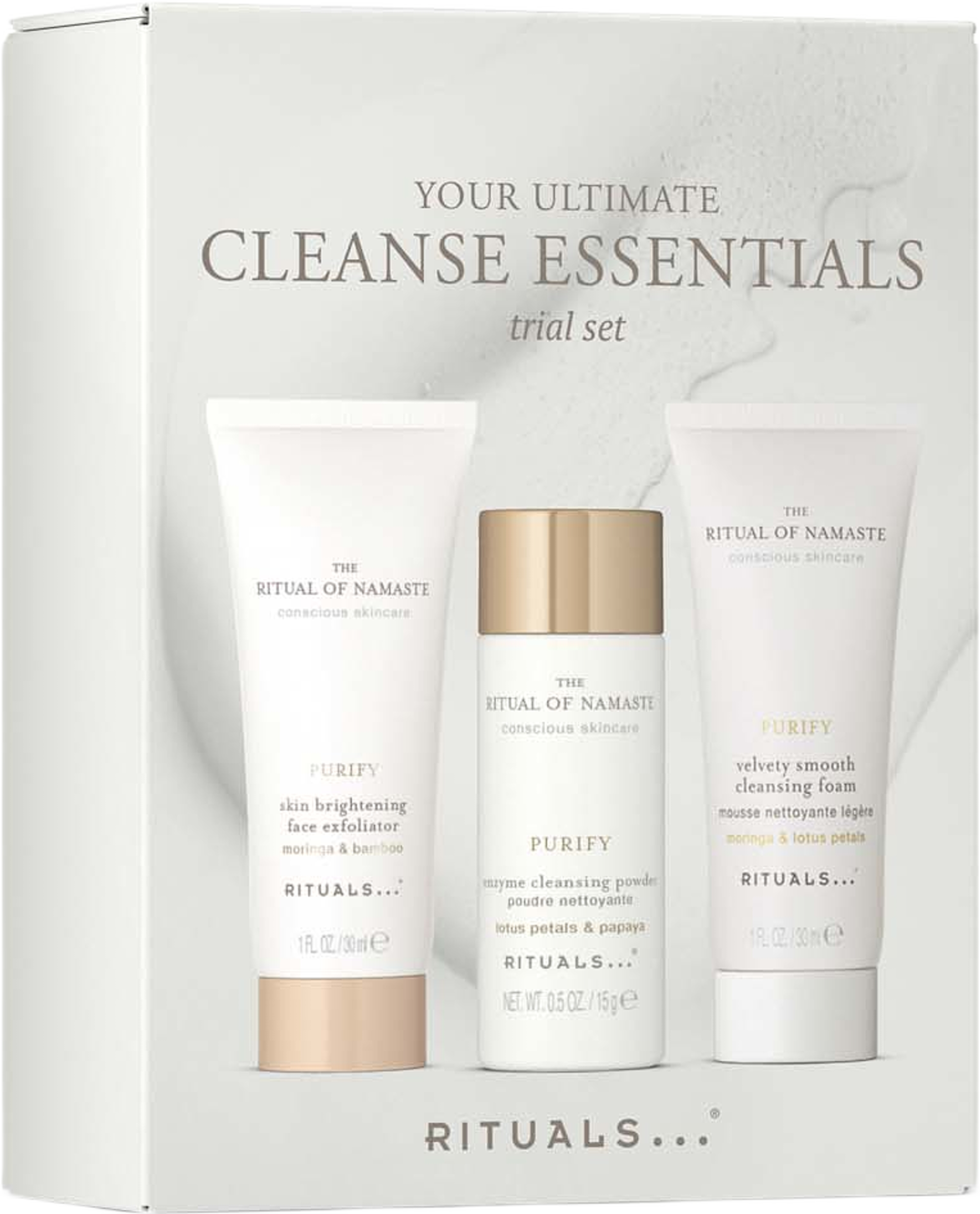 The Ritual of Namaste Skin Care Set - Cleanse, från Rituals. Klicka för att öppna bilden i stort format