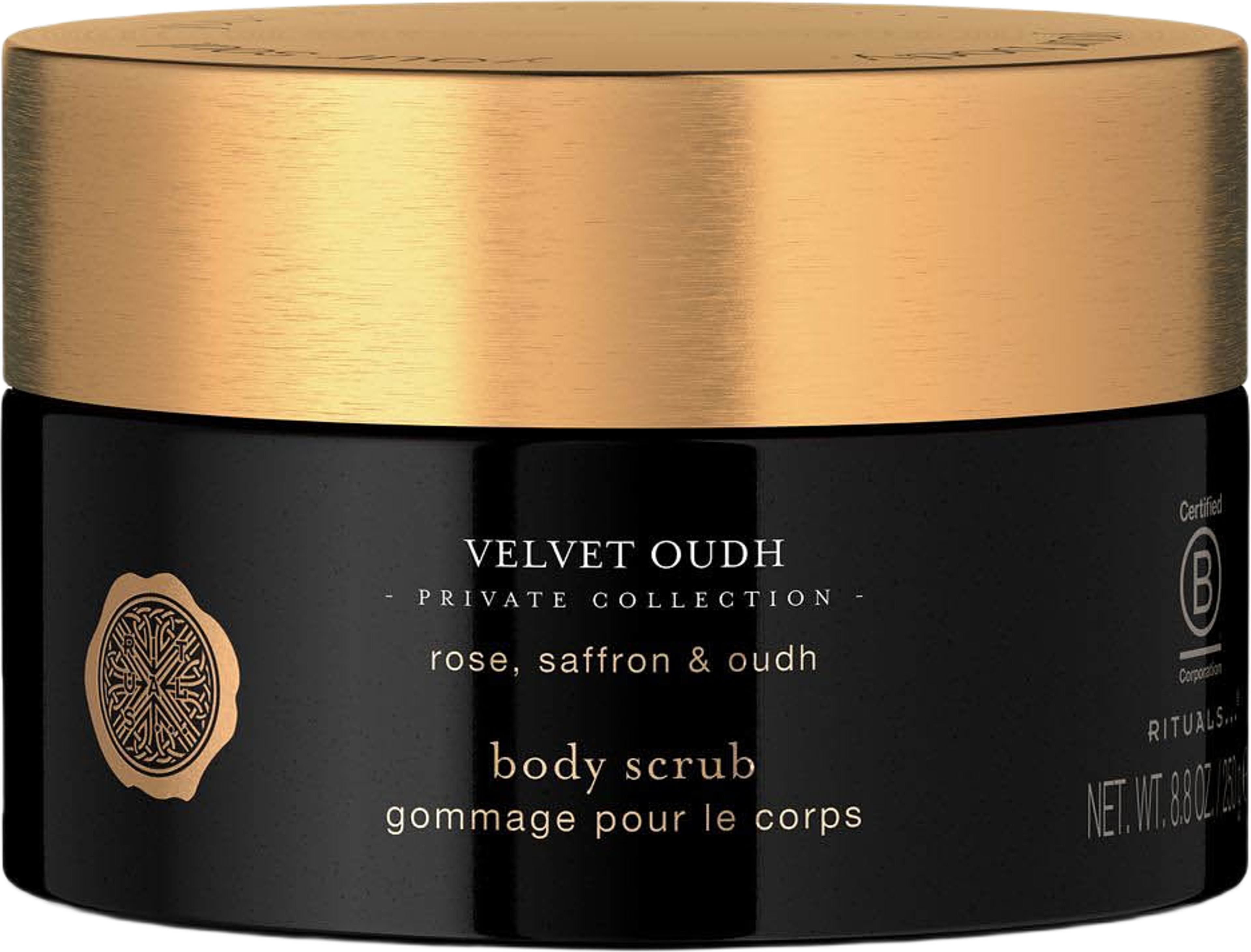 Velvet Oudh Body Scrub, från Rituals. Klicka för att öppna bilden i stort format