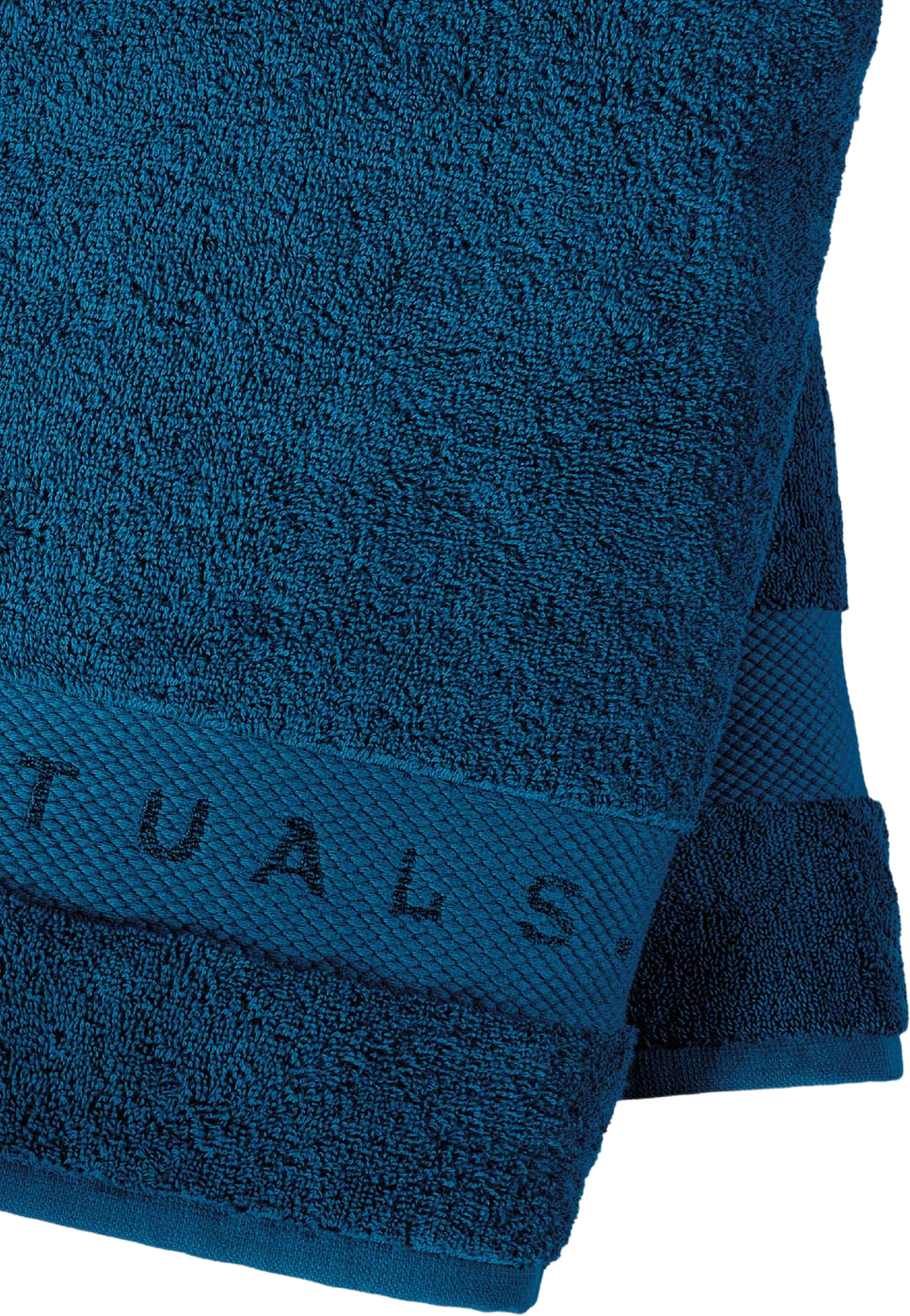Super Soft Cotton Bath Towel, från Rituals, i färgen Peacock Blue. Klicka för att öppna bilden i stort format