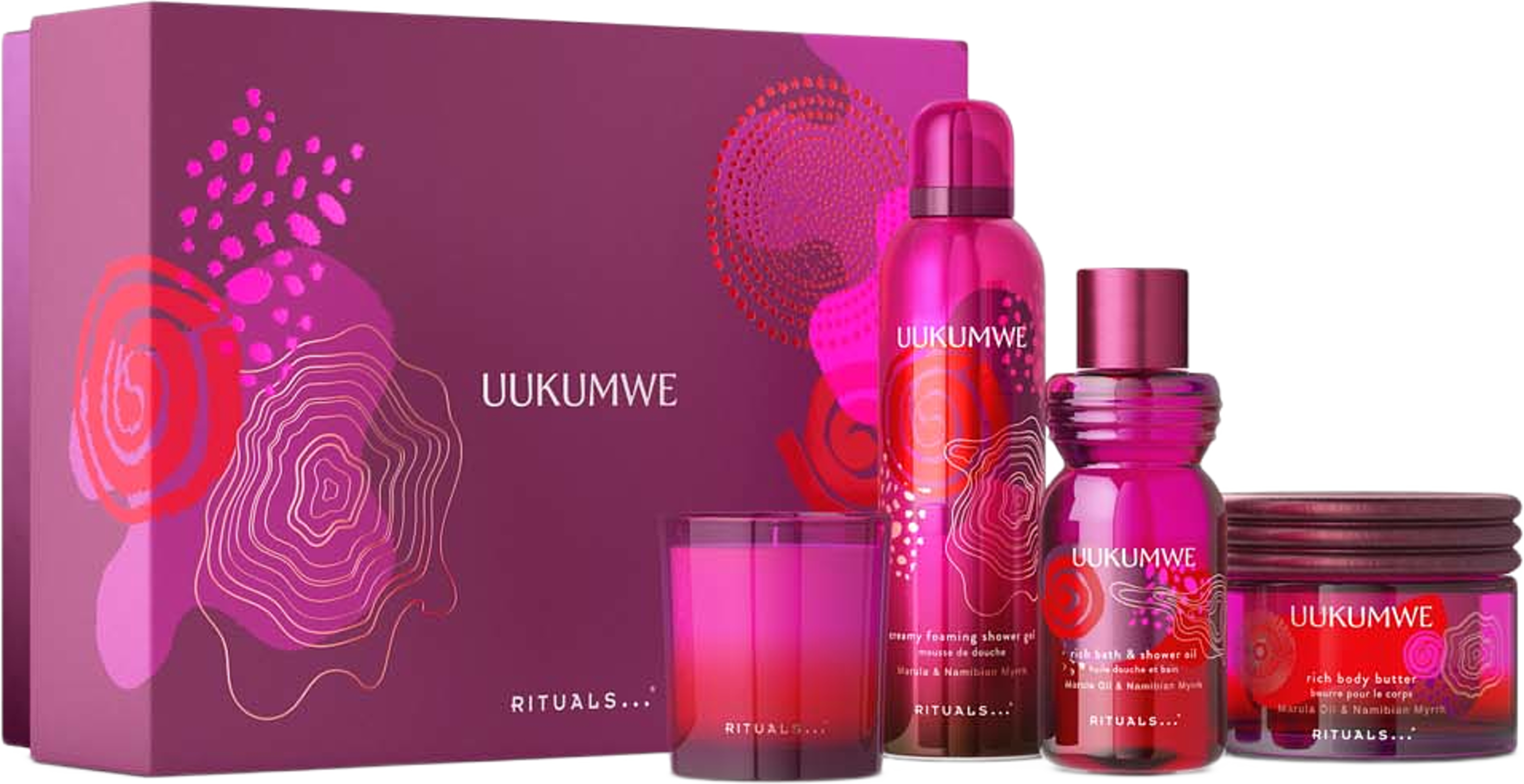 Uukumwe Collection Gift Set, från Rituals. Klicka för att öppna bilden i stort format