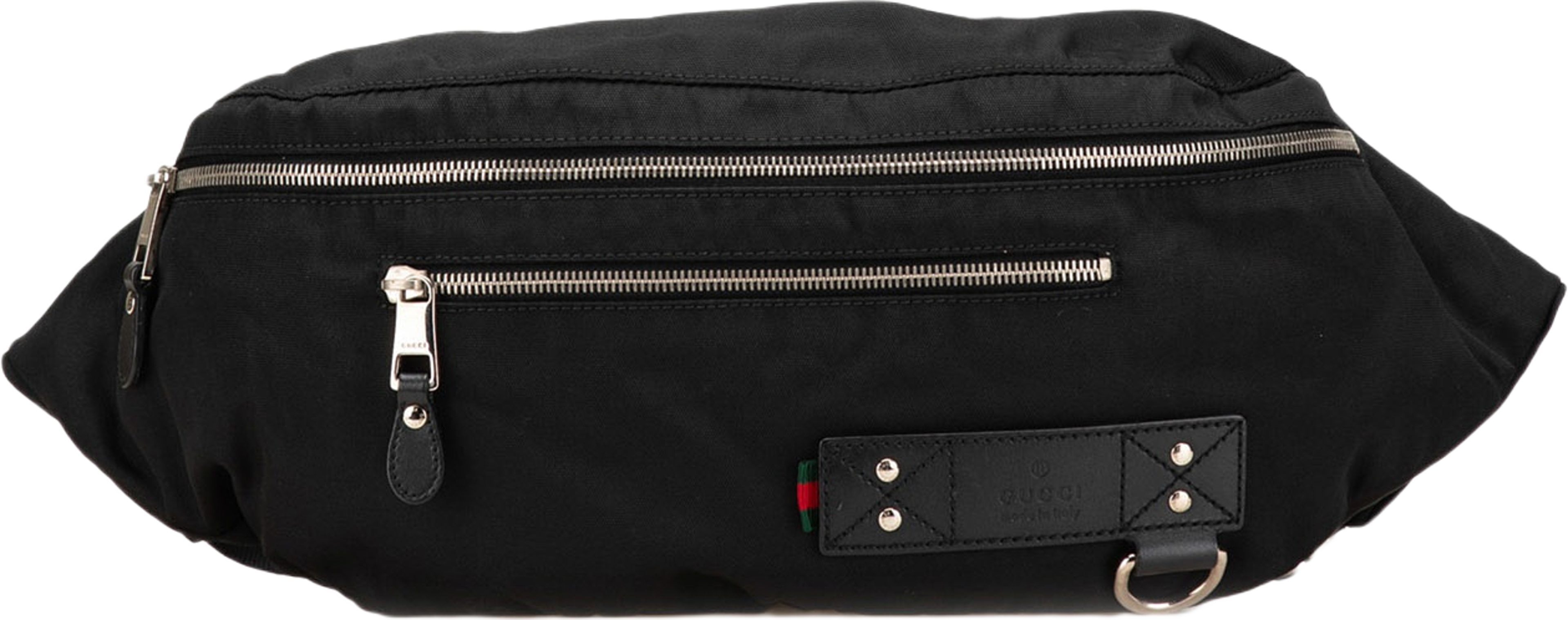 Gucci Nylon Belt Bag, från Luxclusif, i färgen black. Klicka för att öppna bilden i stort format