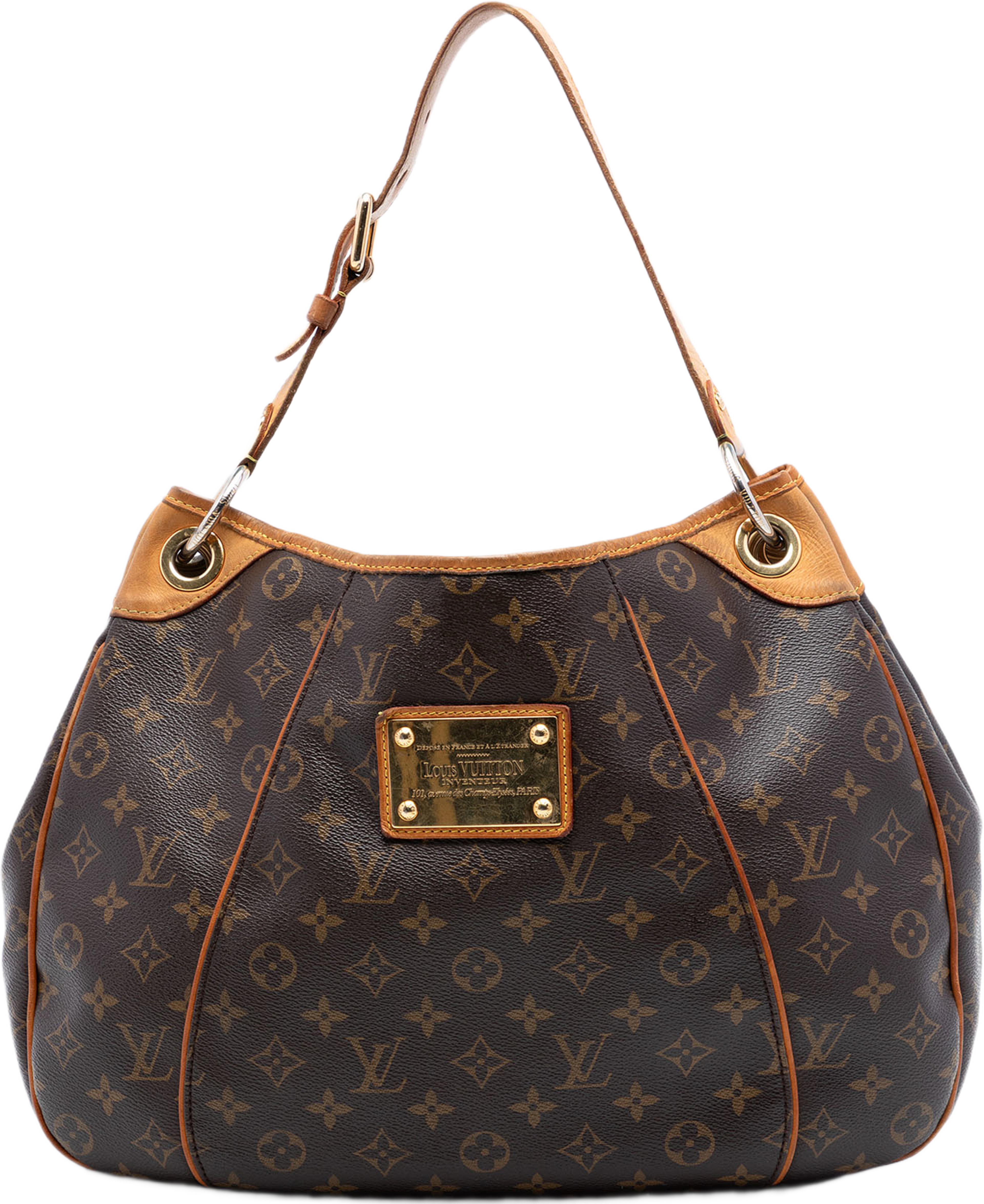Louis Vuitton Monogram Galliera Pm, från Luxclusif, i färgen brown. Klicka för att öppna bilden i stort format