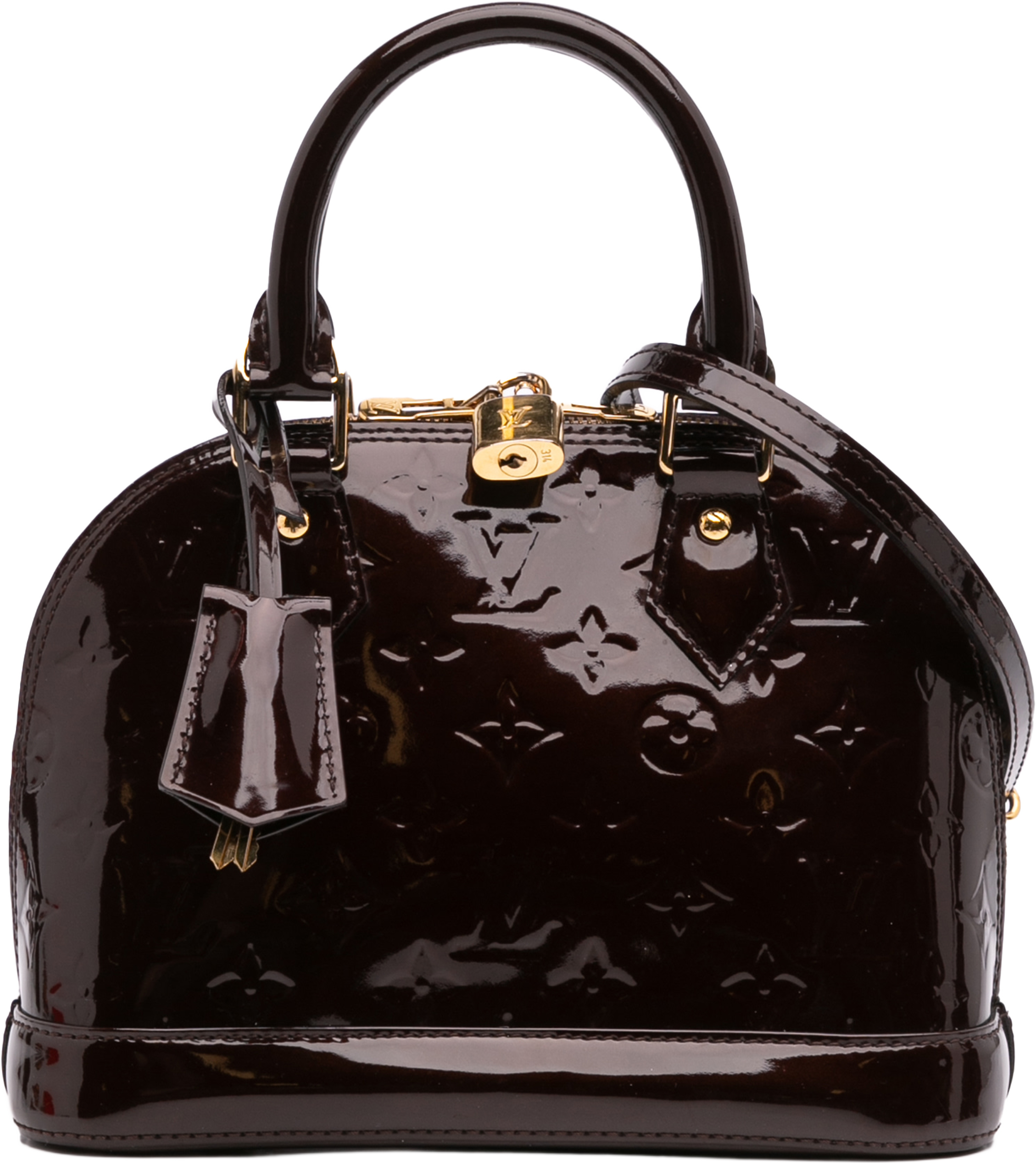 Louis Vuitton Monogram Vernis Alma Bb