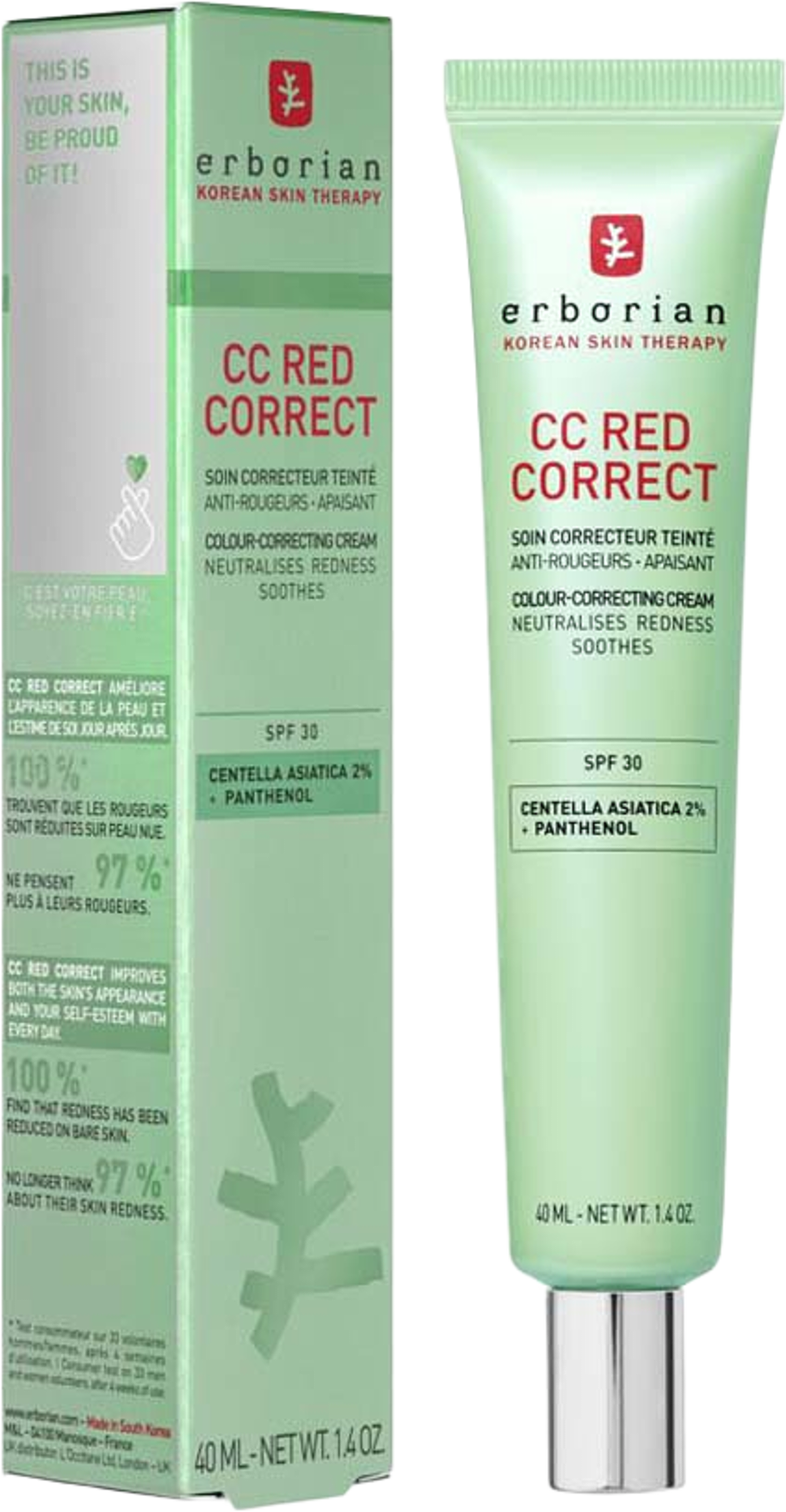 CC Red Correct, från Erborian. Klicka för att öppna bilden i stort format