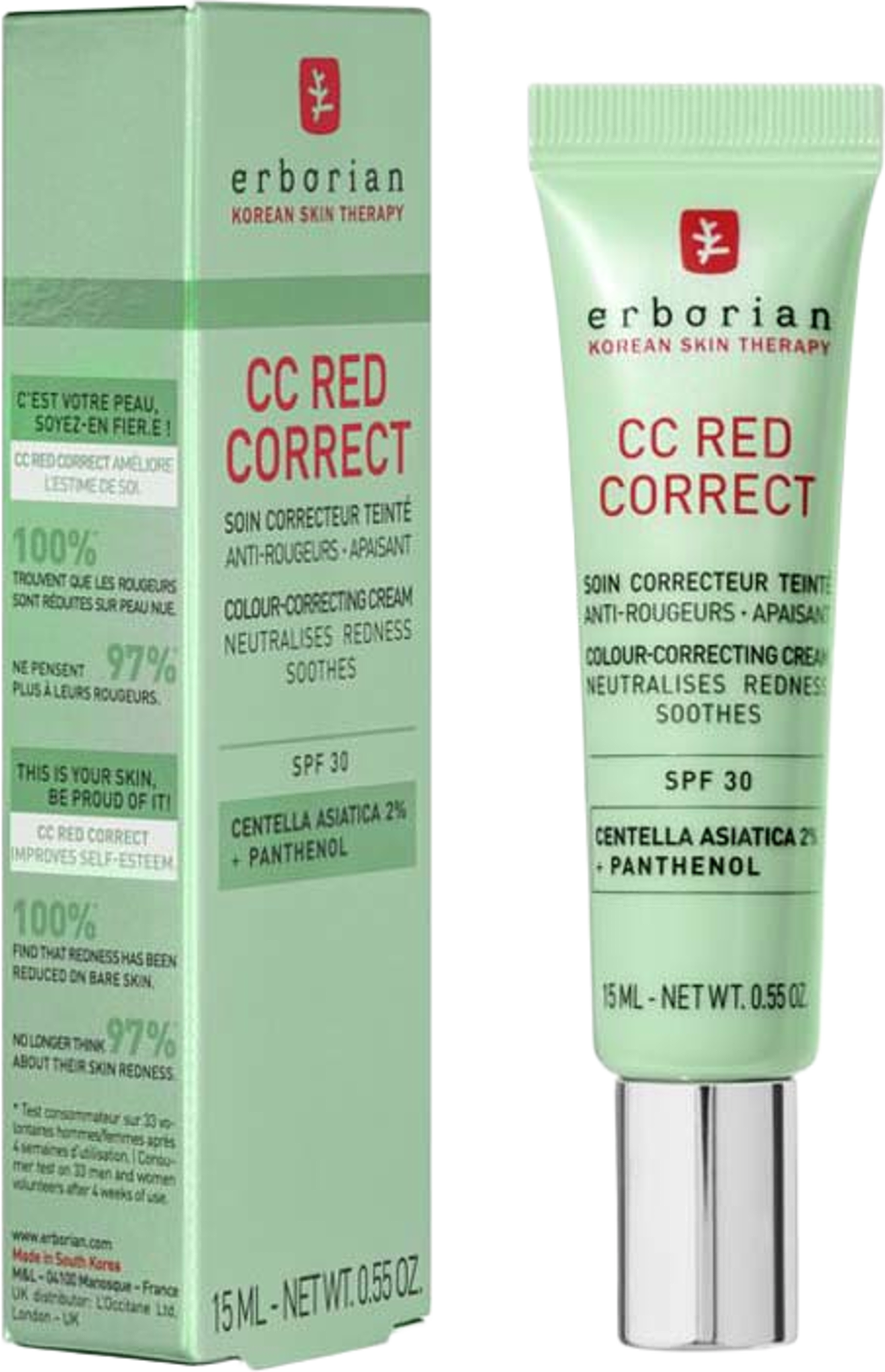 CC Red Correct, från Erborian. Klicka för att öppna bilden i stort format