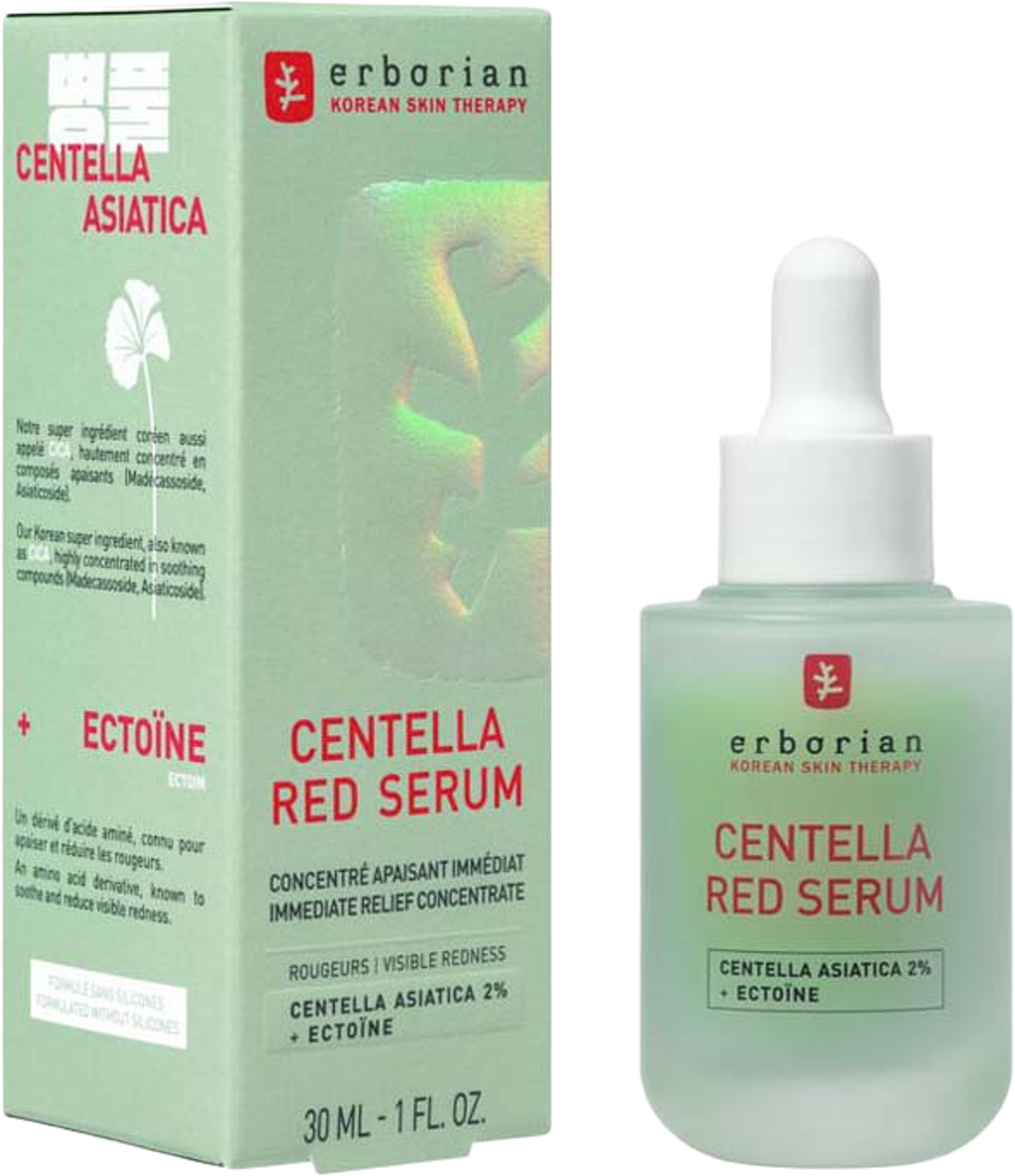 Centella Red Serum, från Erborian. Klicka för att öppna bilden i stort format