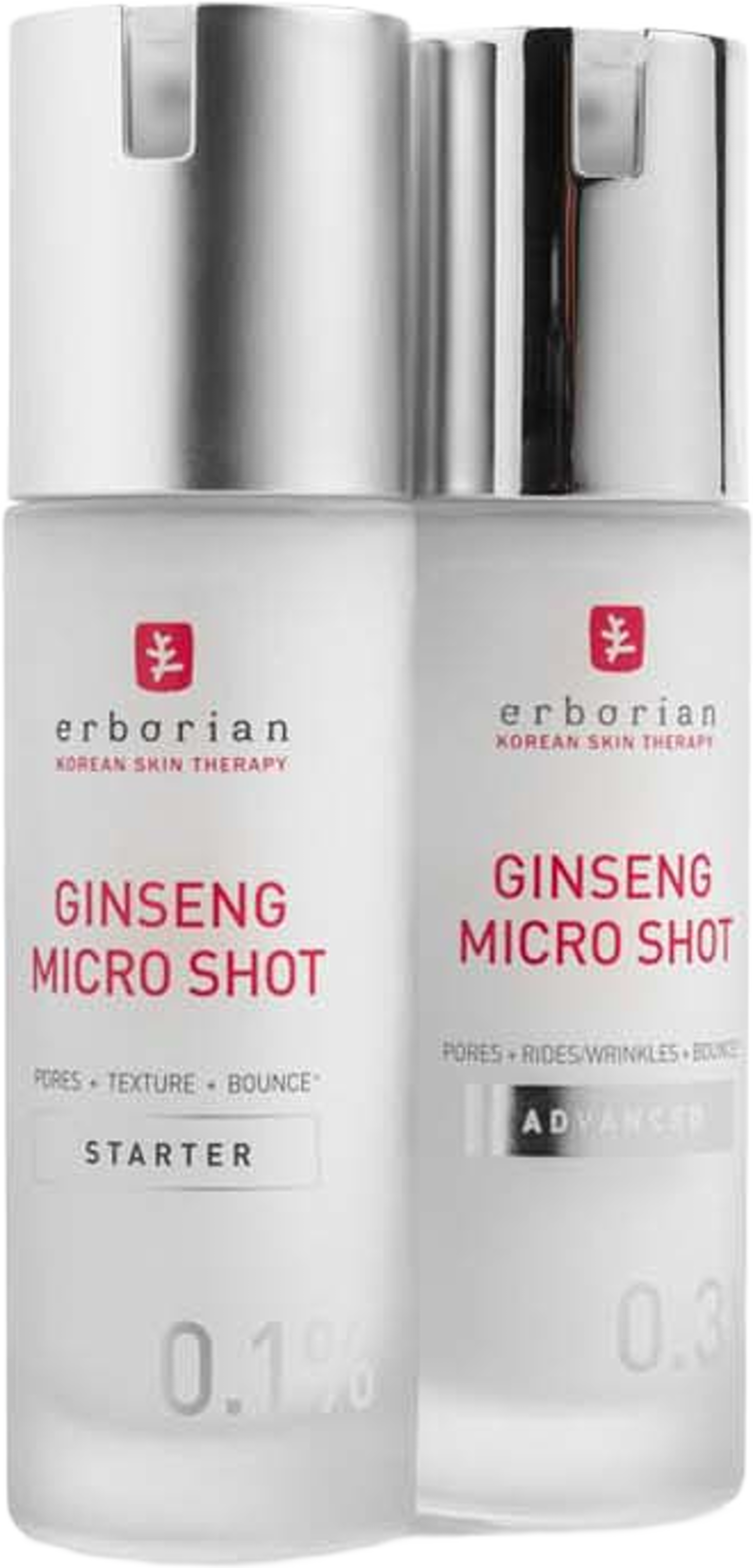 Ginseng Micro Shot 0.3 Advanced, från Erborian. Klicka för att öppna bilden i stort format