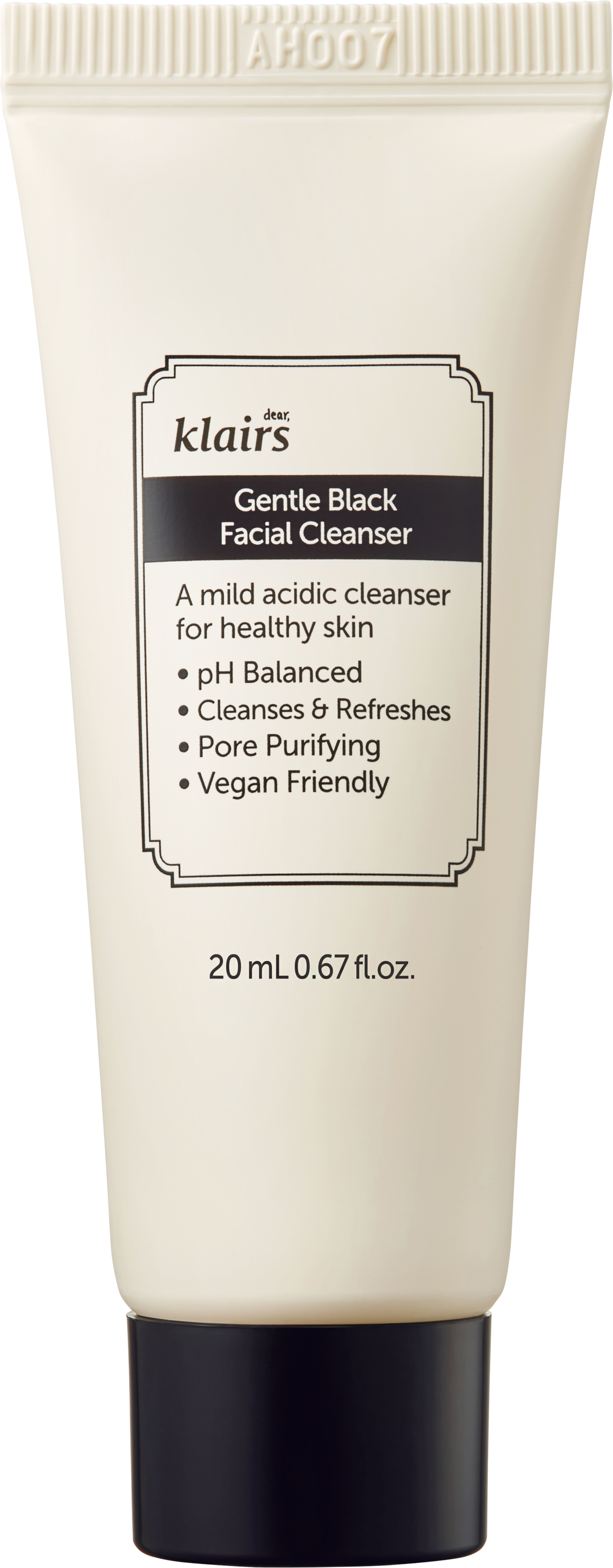 Gentle Black Facial Cleanser