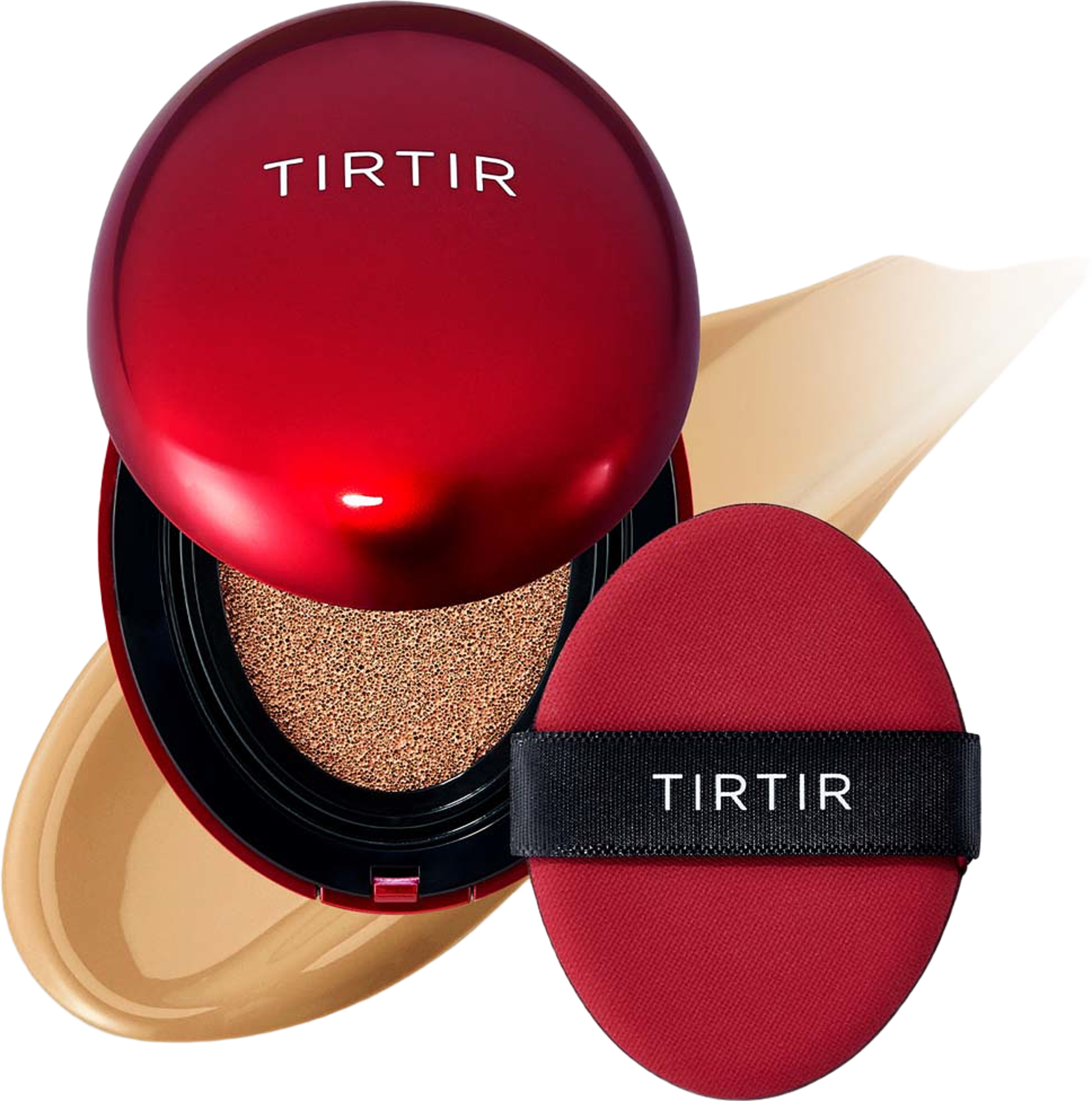 Mask Fit Red Cushion, från TIRTIR, i färgen Natural Beige. Klicka för att öppna bilden i stort format