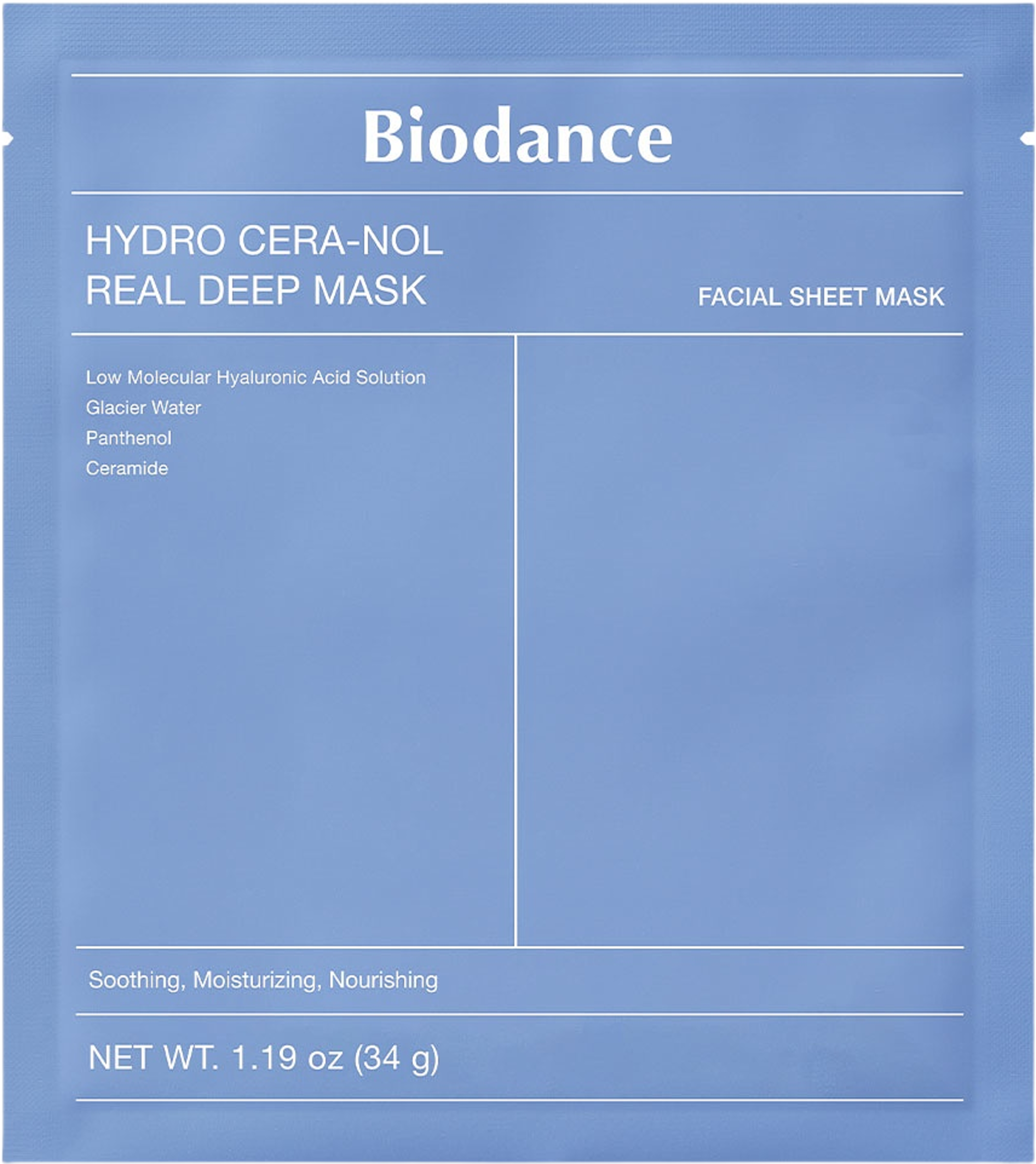 Hydro Cera-Nol Real Deep Mask 4-Pack