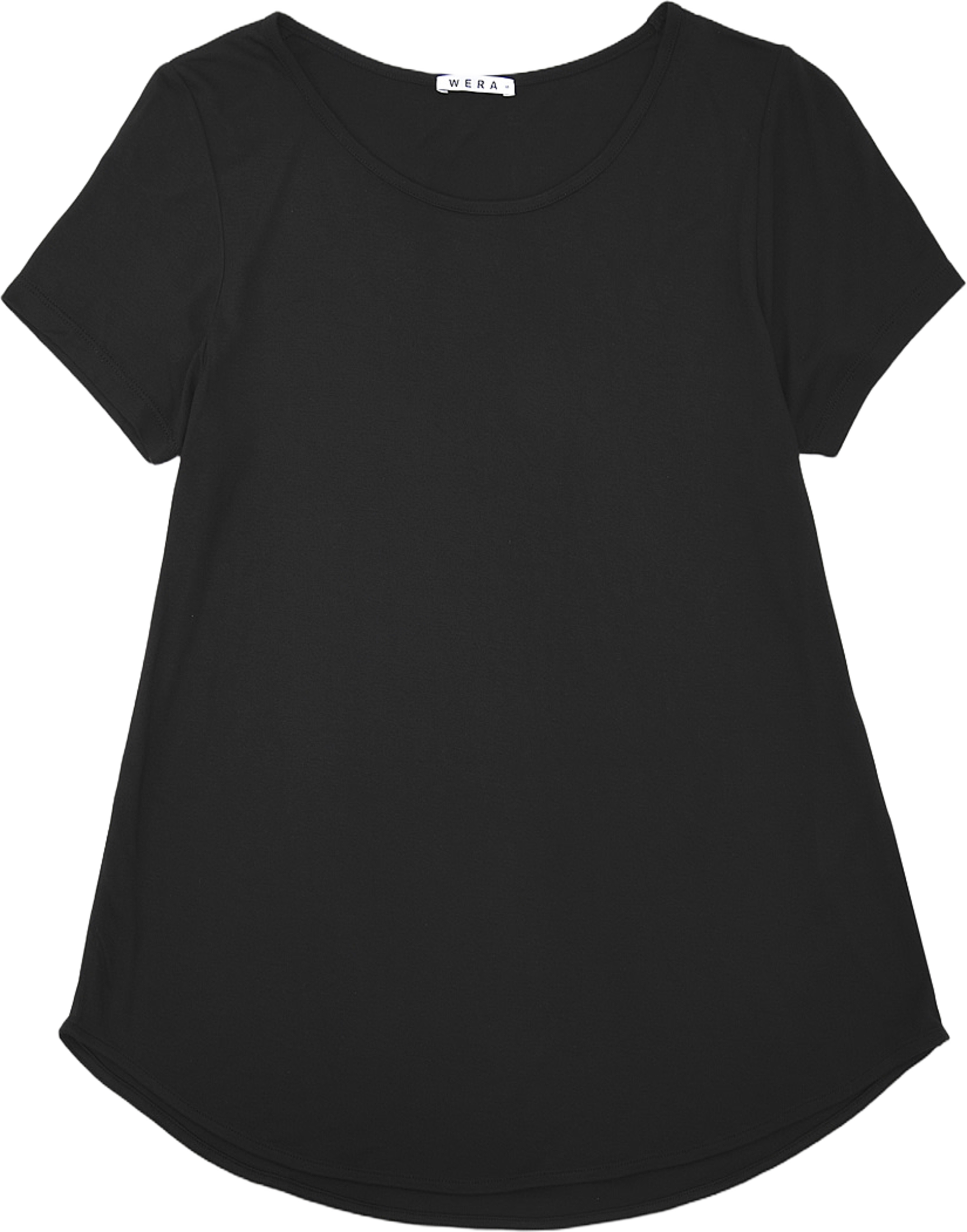 T-shirt med båtringning FREDRIKA, från Wera, i färgen Black. Klicka för att öppna bilden i stort format