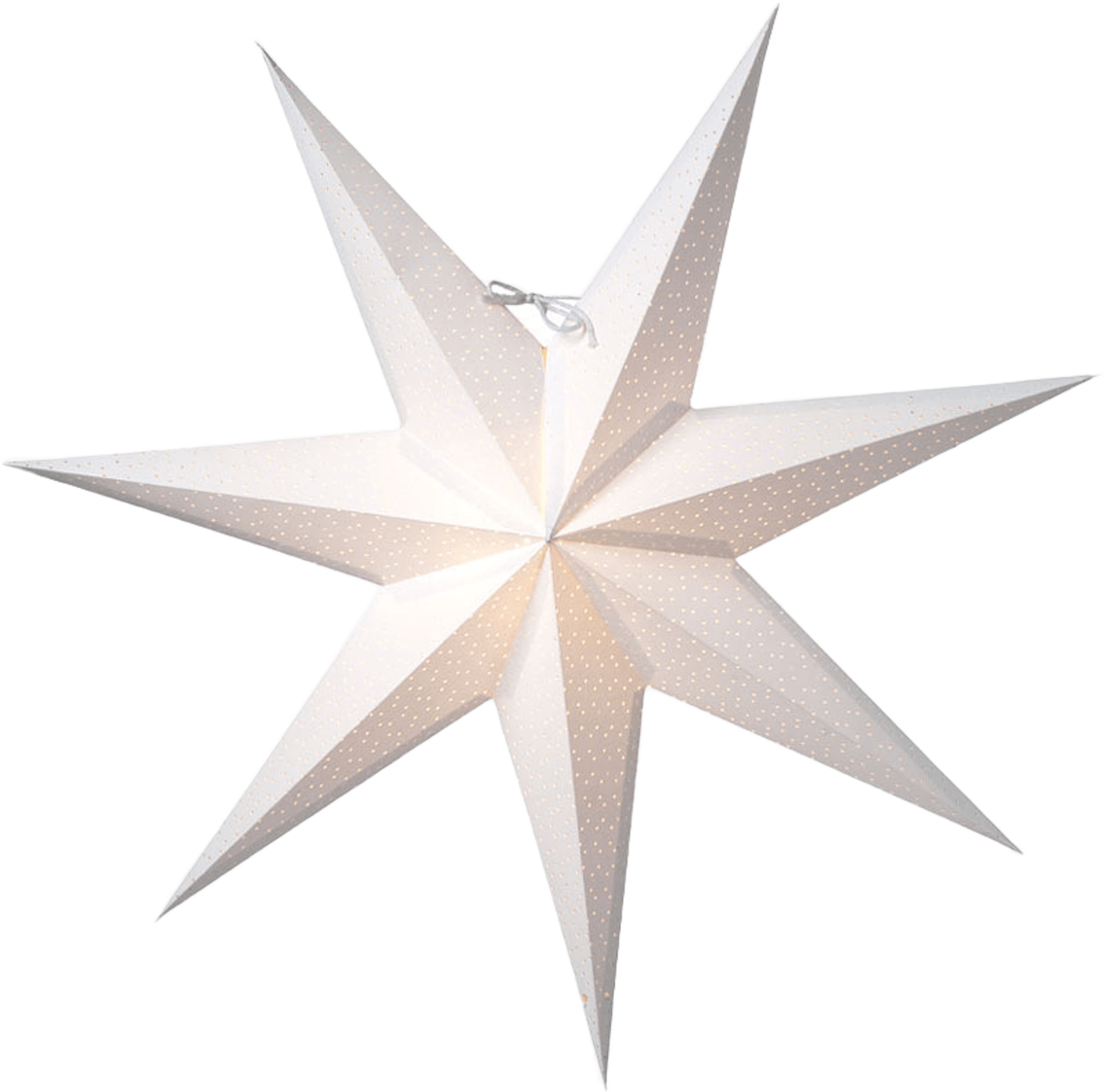 Adventsstjärna Aino slim 60 cm, från Watt&Veke, i färgen White. Klicka för att öppna bilden i stort format