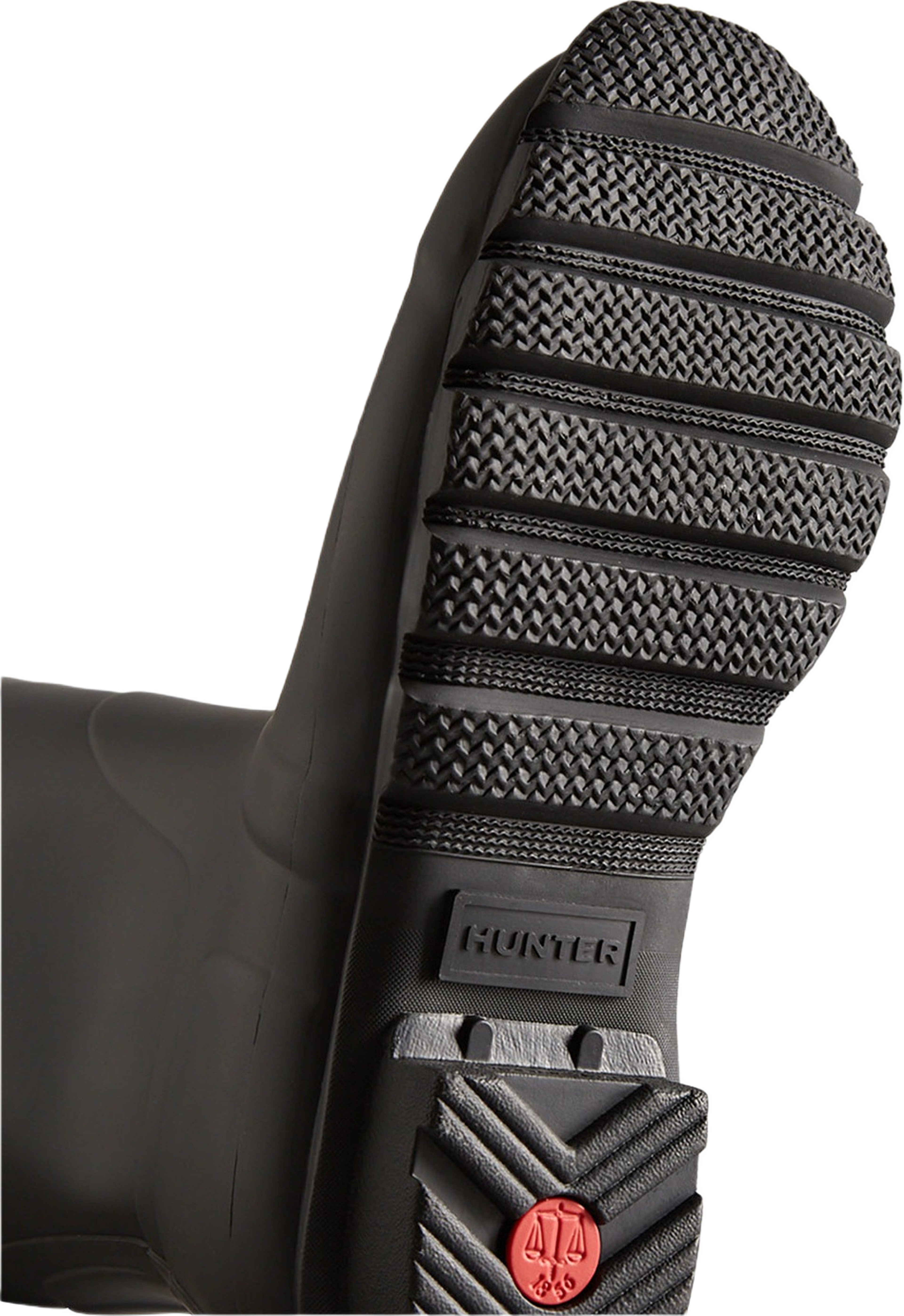 WOMENS ORIGINAL TALL BACK AJUSTABLE BOOT, från Hunter, i färgen Black.