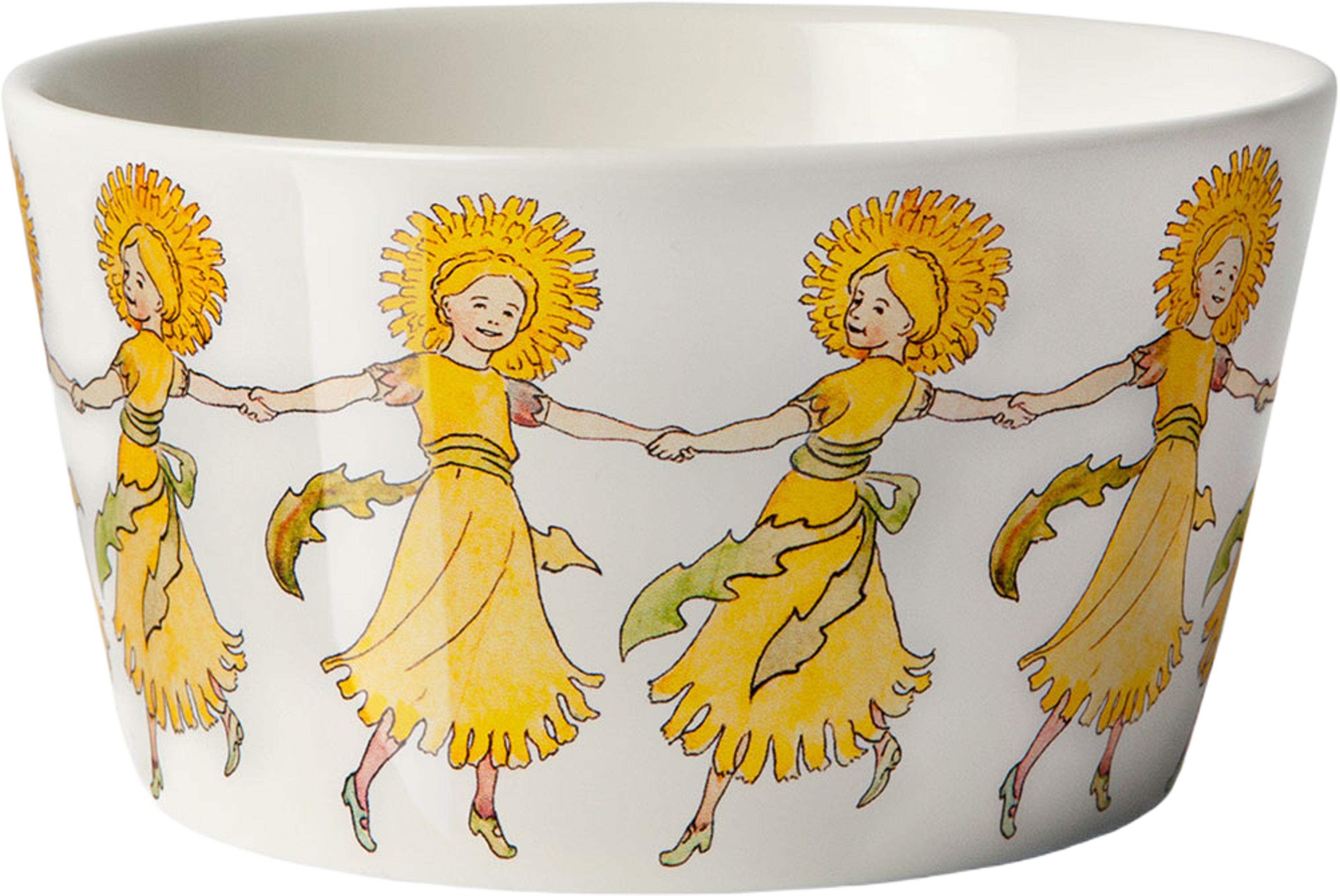 Elsa Beskow Skål 50 cl Flower Girl